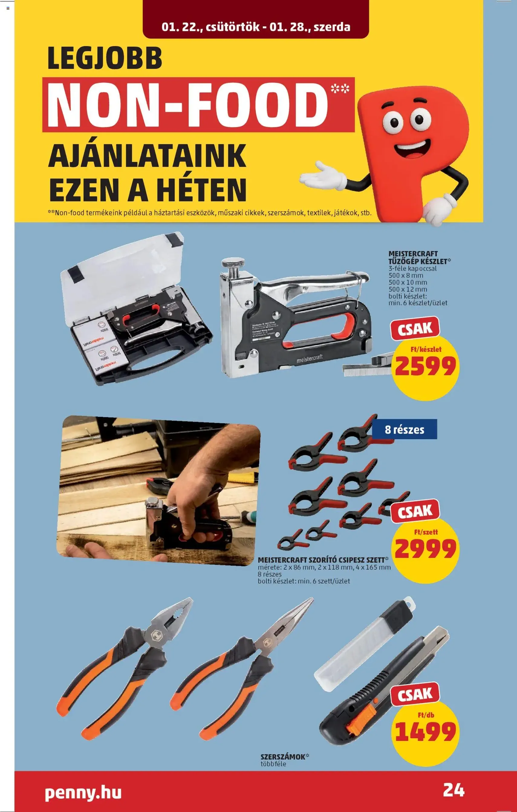 PENNY Akciós újság - 2026.01.22. érvényes szórólap 28 oldal 36 oldalból