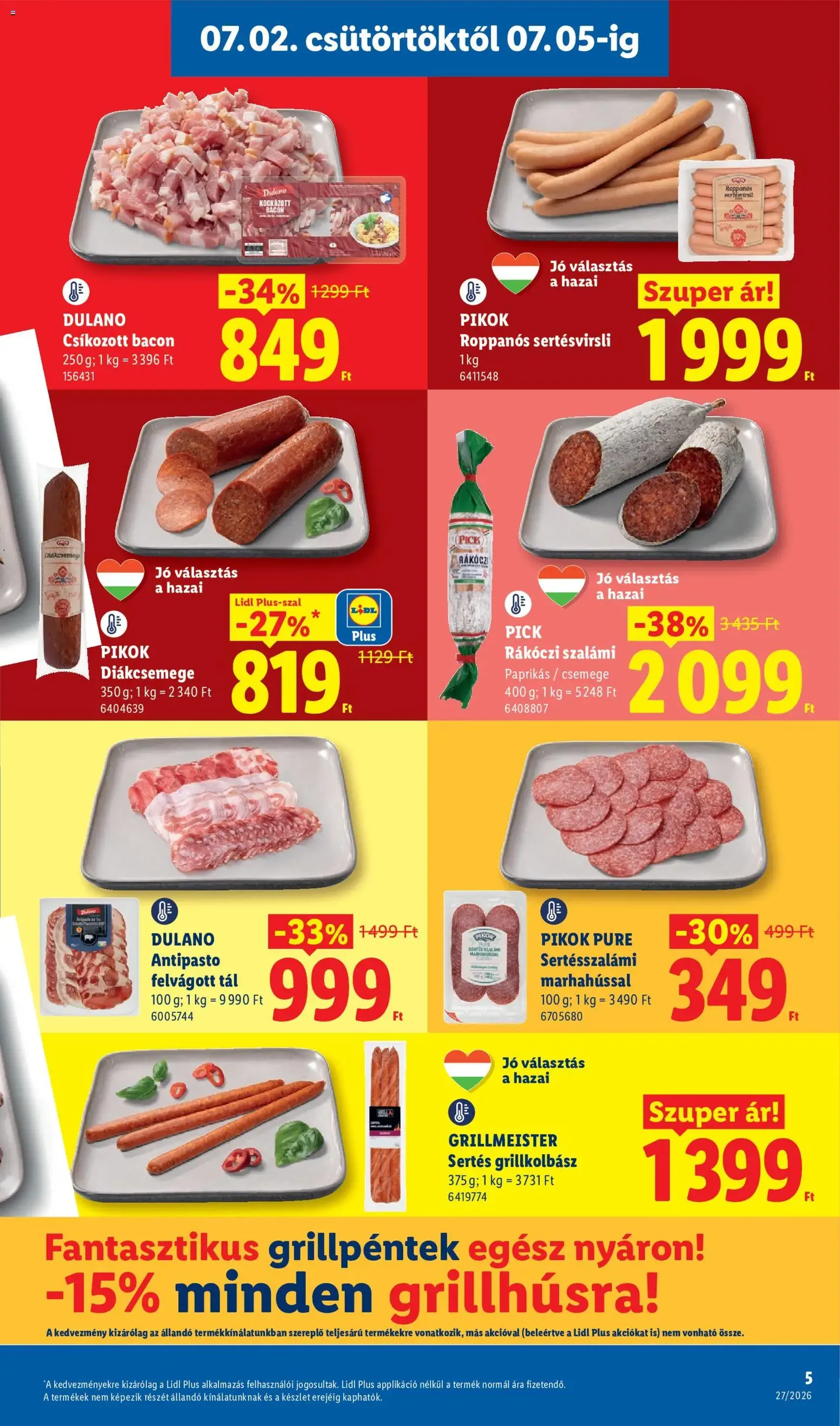 Lidl akciós újság - 2026.07.02. érvényes szórólap 5 oldal 86 oldalból