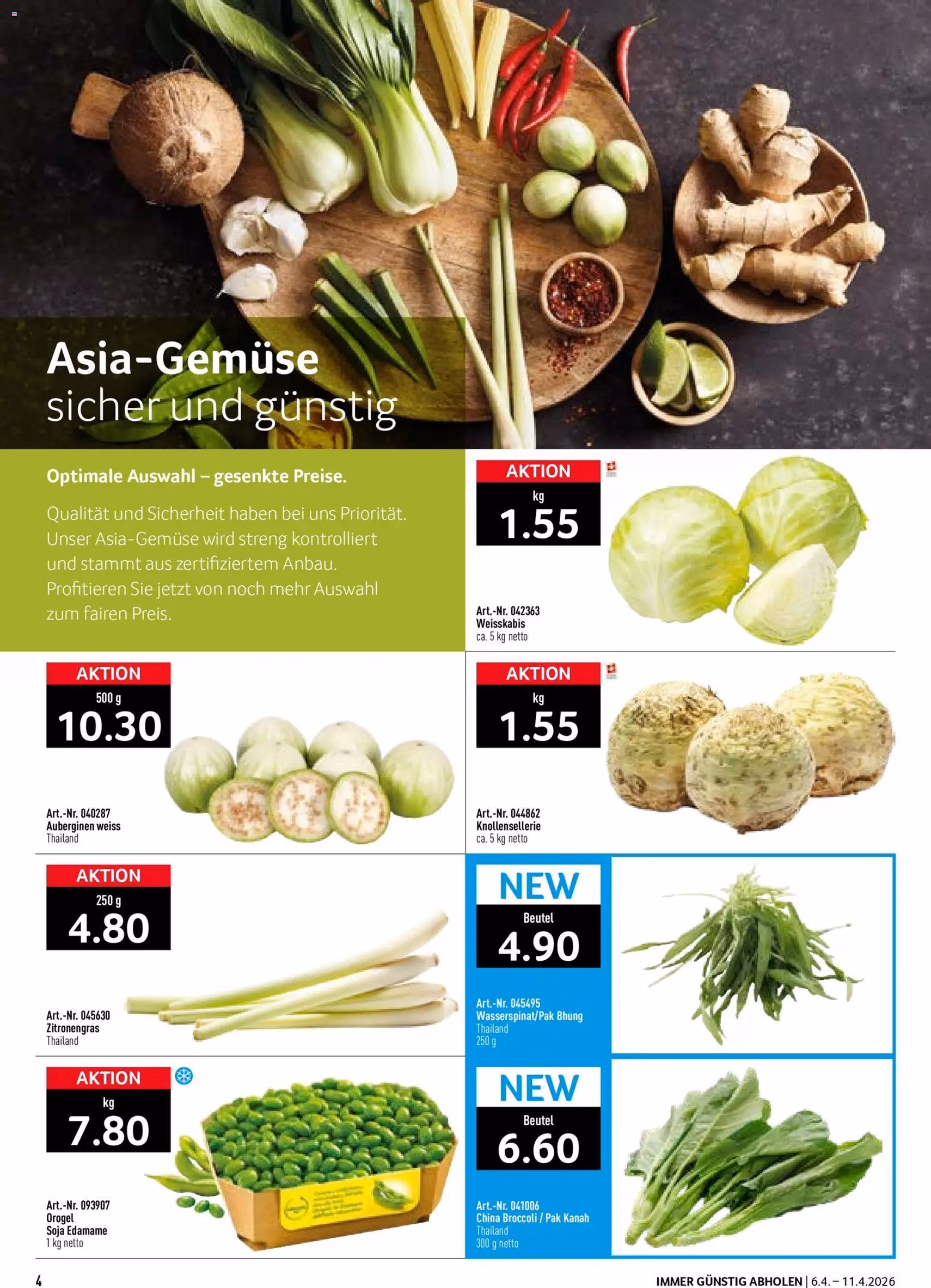 Prodega aktionen - Gültiger Prospekt ab 06.04.2026, Seite 4 von insgesamt 36