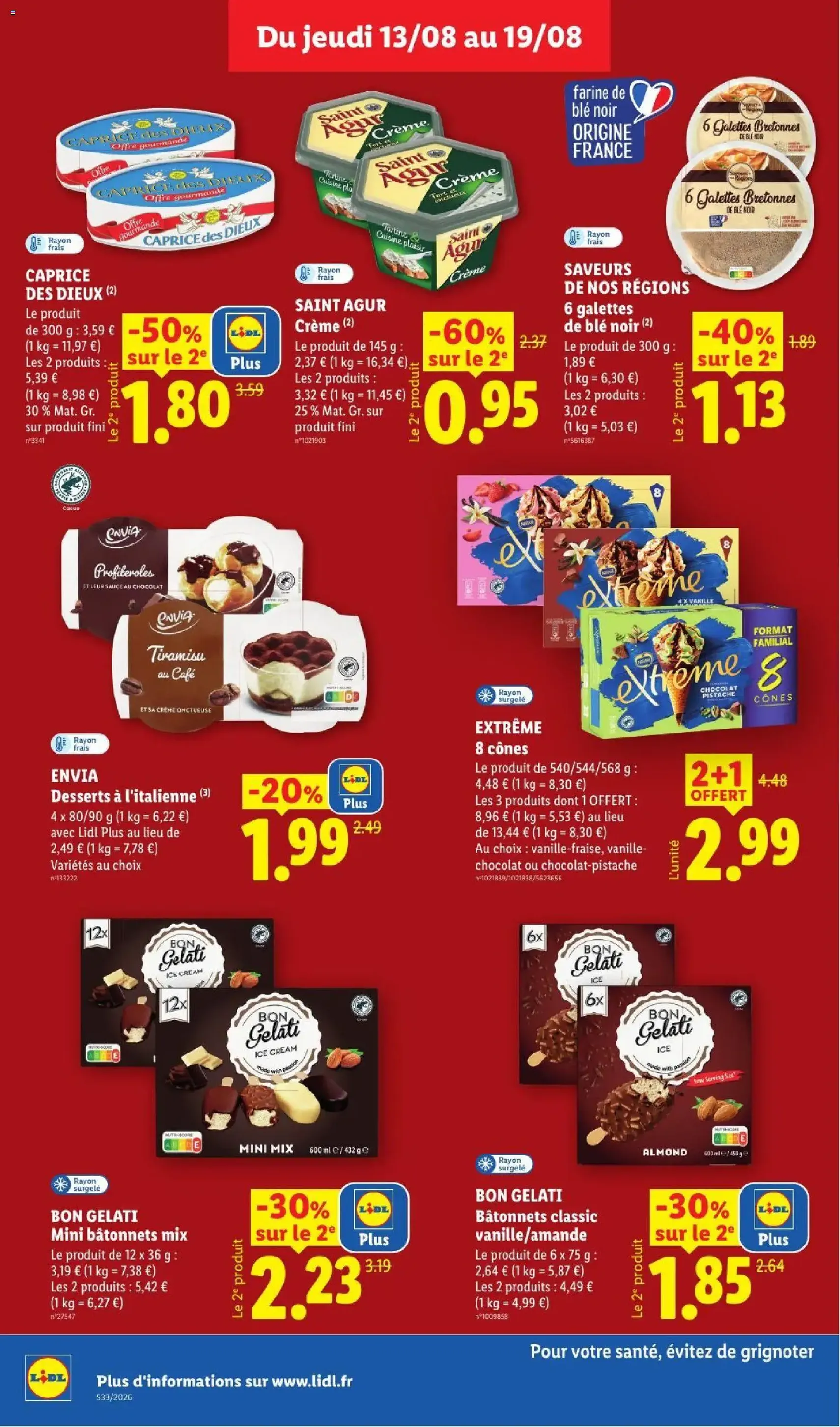 LIDL catalogue - brochure valable à partir du 13/08/2026, page 12 sur 61