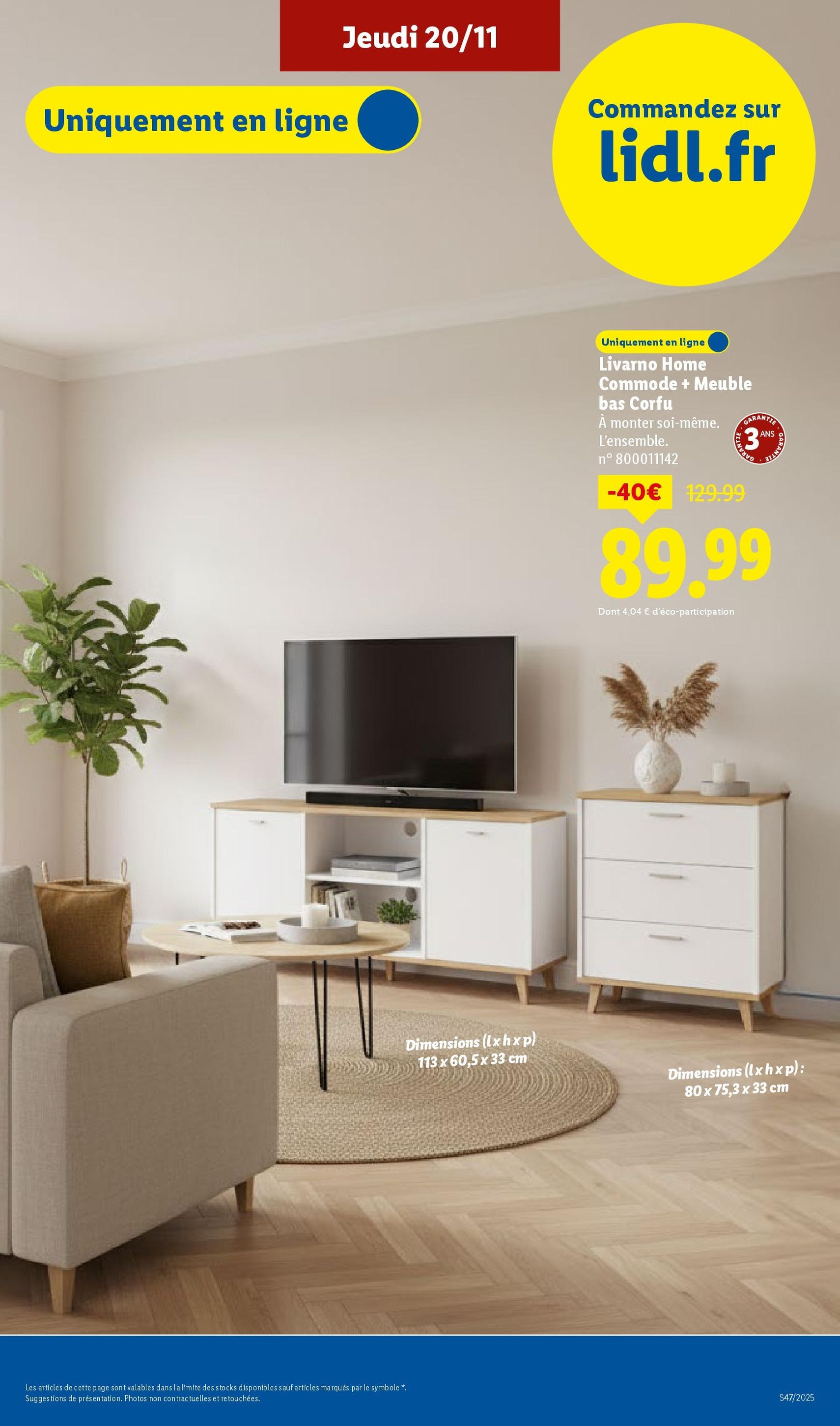 LIDL Black Friday - brochure valable à partir du 20/11/2025, page 63 sur 97