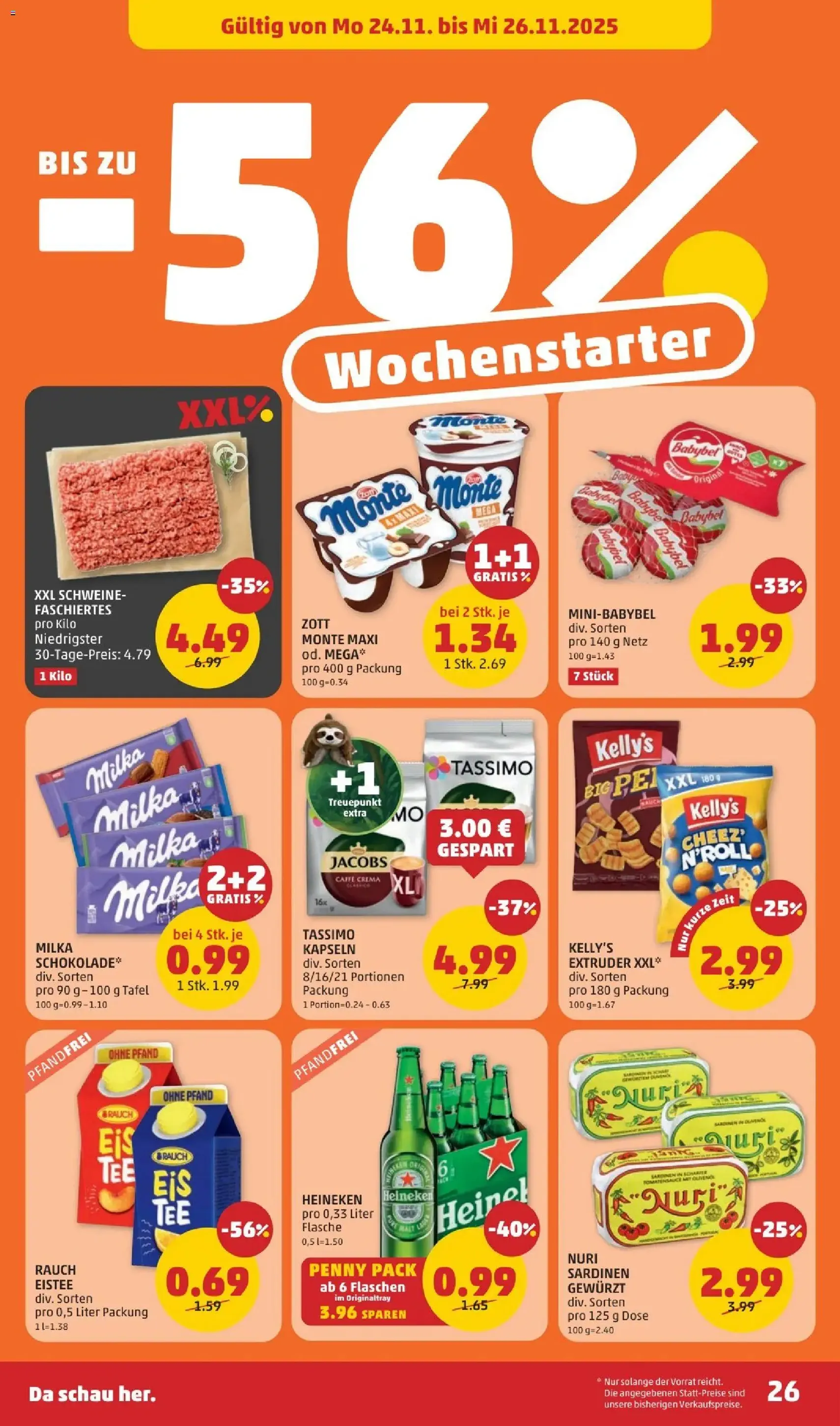 Penny Markt Flugblatt - Gültiger Prospekt ab 20.11.2025, Seite 26 von insgesamt 32