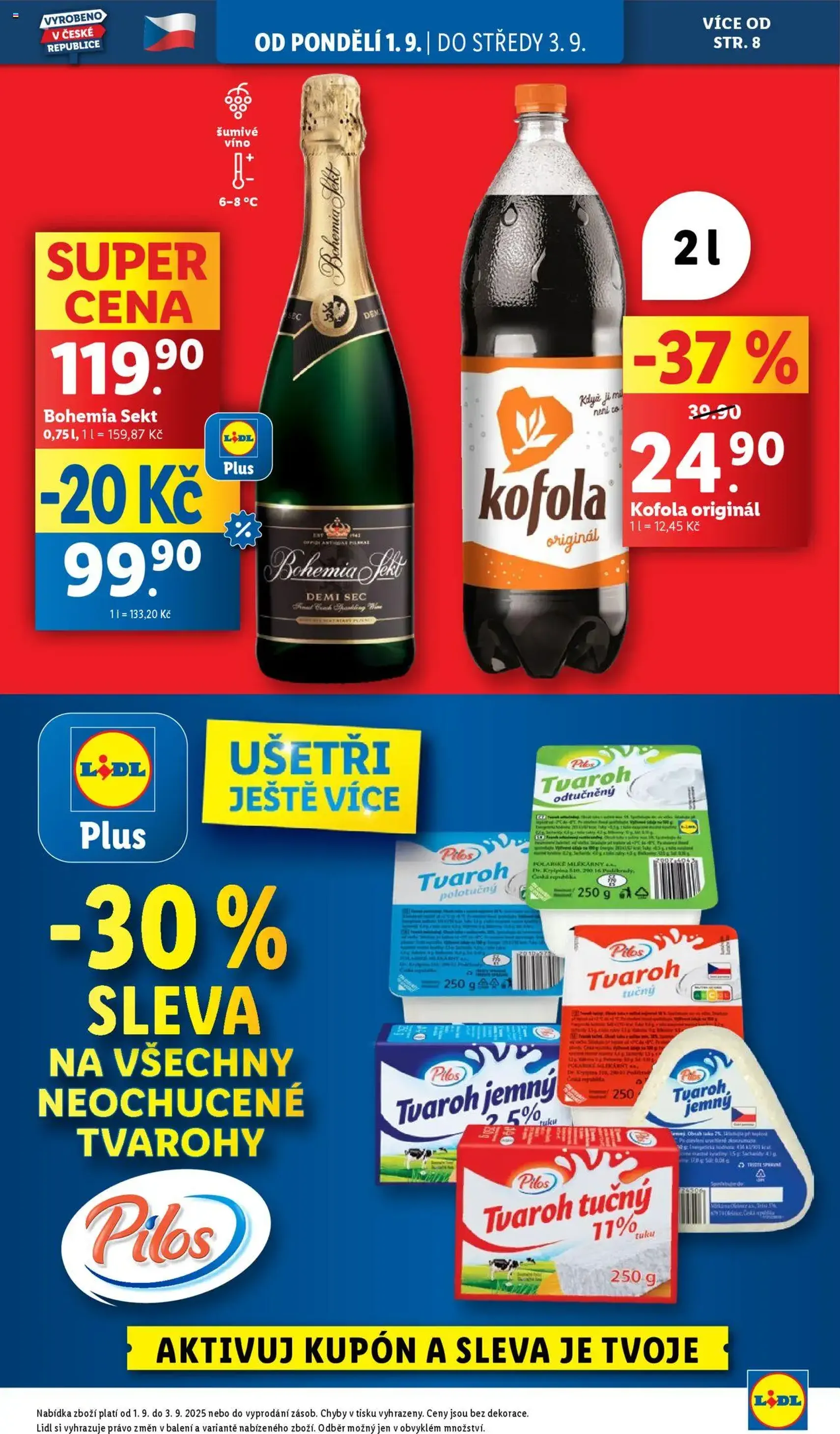 Lidl leták - platný leták od 01.09.2025 strana 3 z 45 Lidl leták - platný leták od 01.09.2025 strana 3 z 45