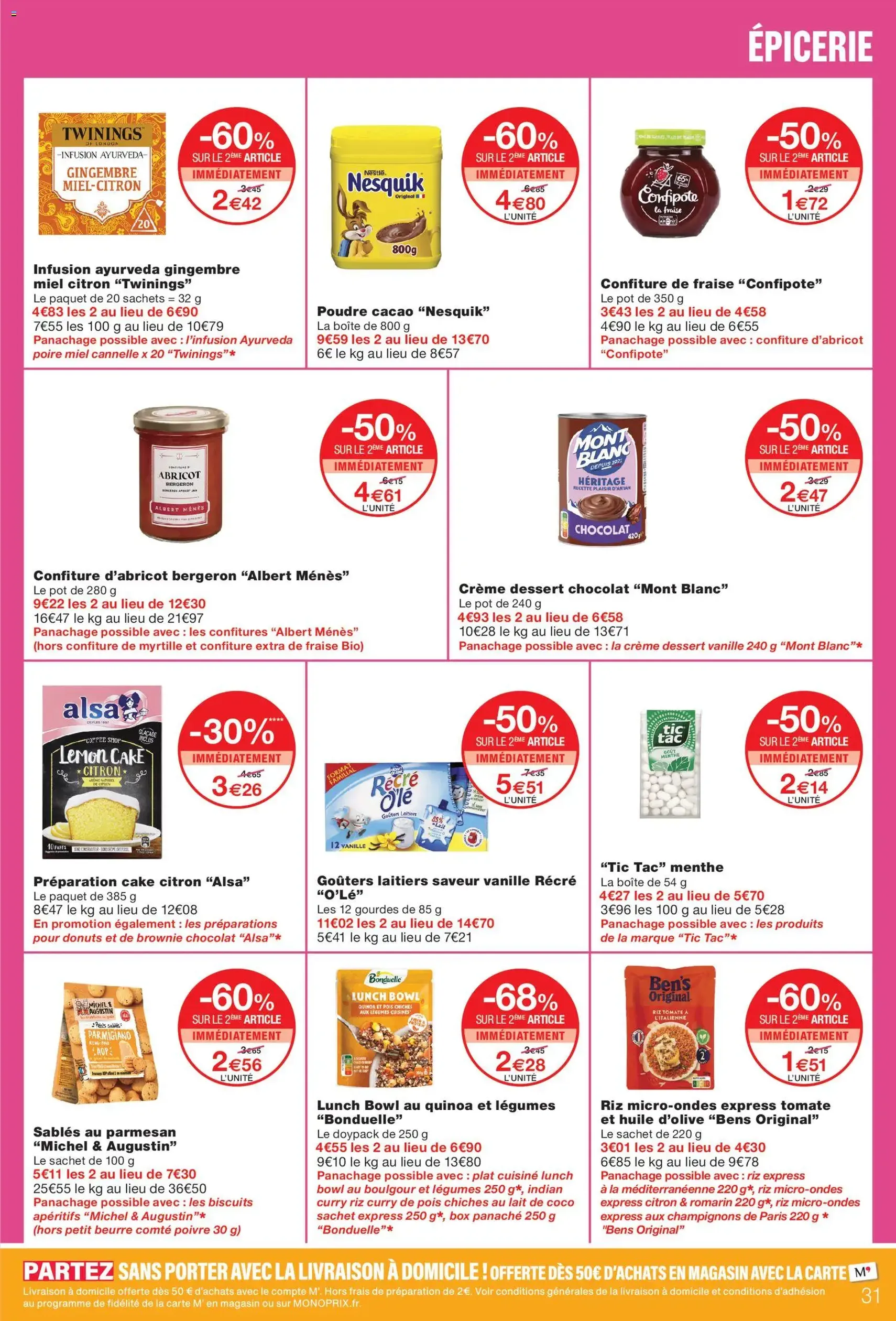 Monoprix catalogue - brochure valable à partir du 20/10/2026, page 31 sur 58