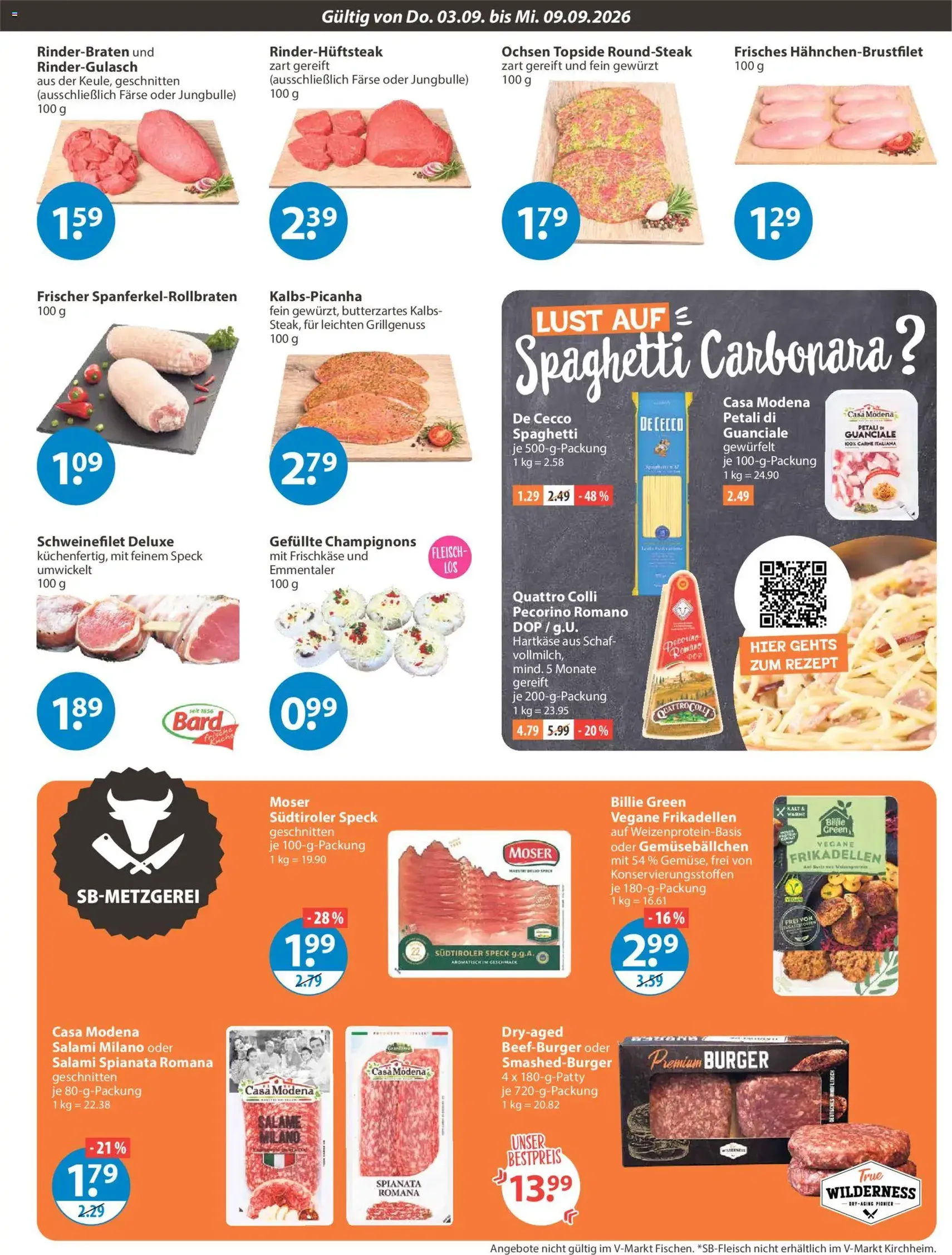 V-Markt Angebote - Gültiger Prospekt ab 03.09.2026, Seite 3 von insgesamt 30