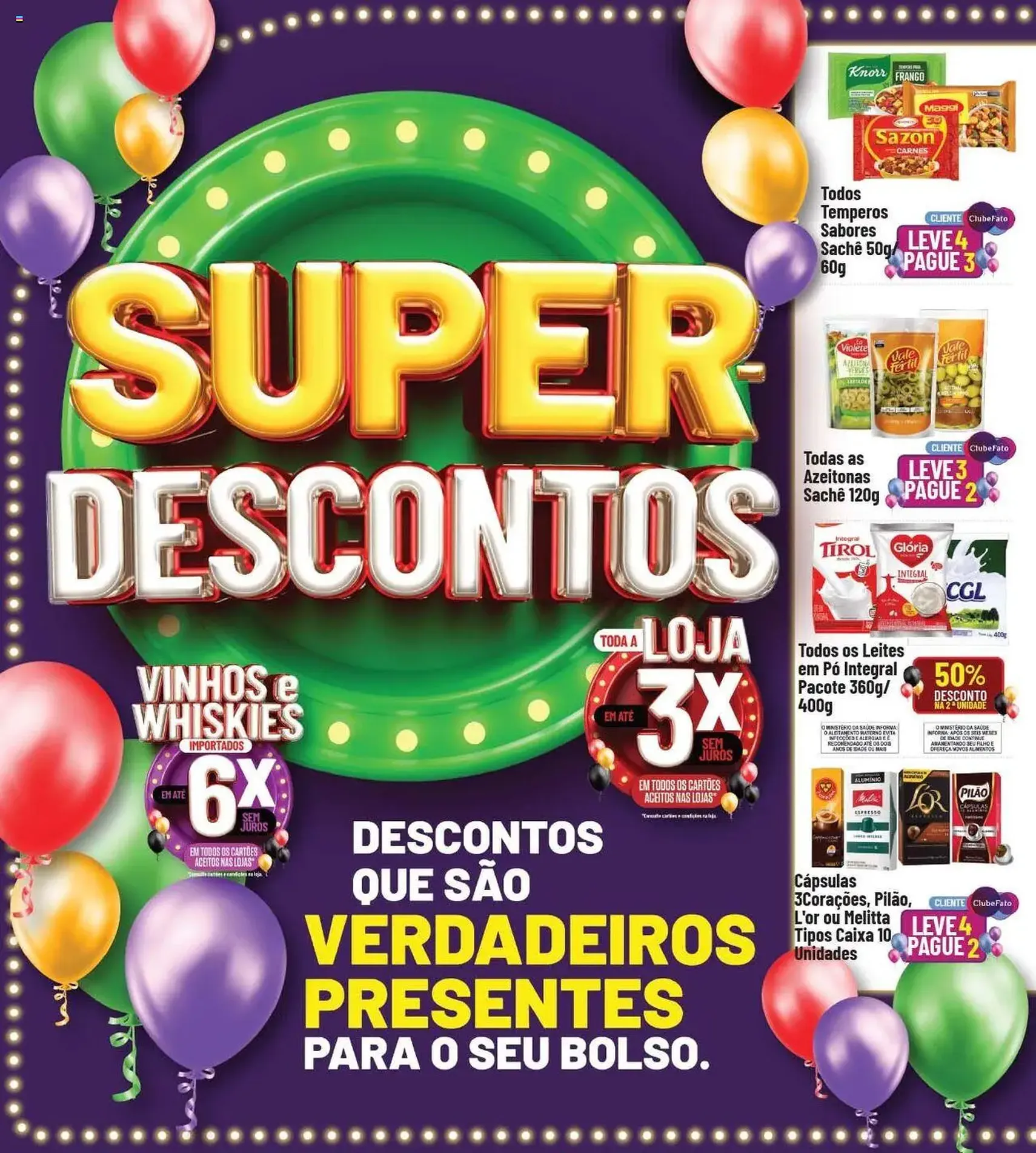 Super Muffato - Ofertas Aniversário - folheto válido a partir de 25/07/2025 página 4 de 24 Super Muffato - Ofertas Aniversário - folheto válido a partir de 25/07/2025 página 4 de 24