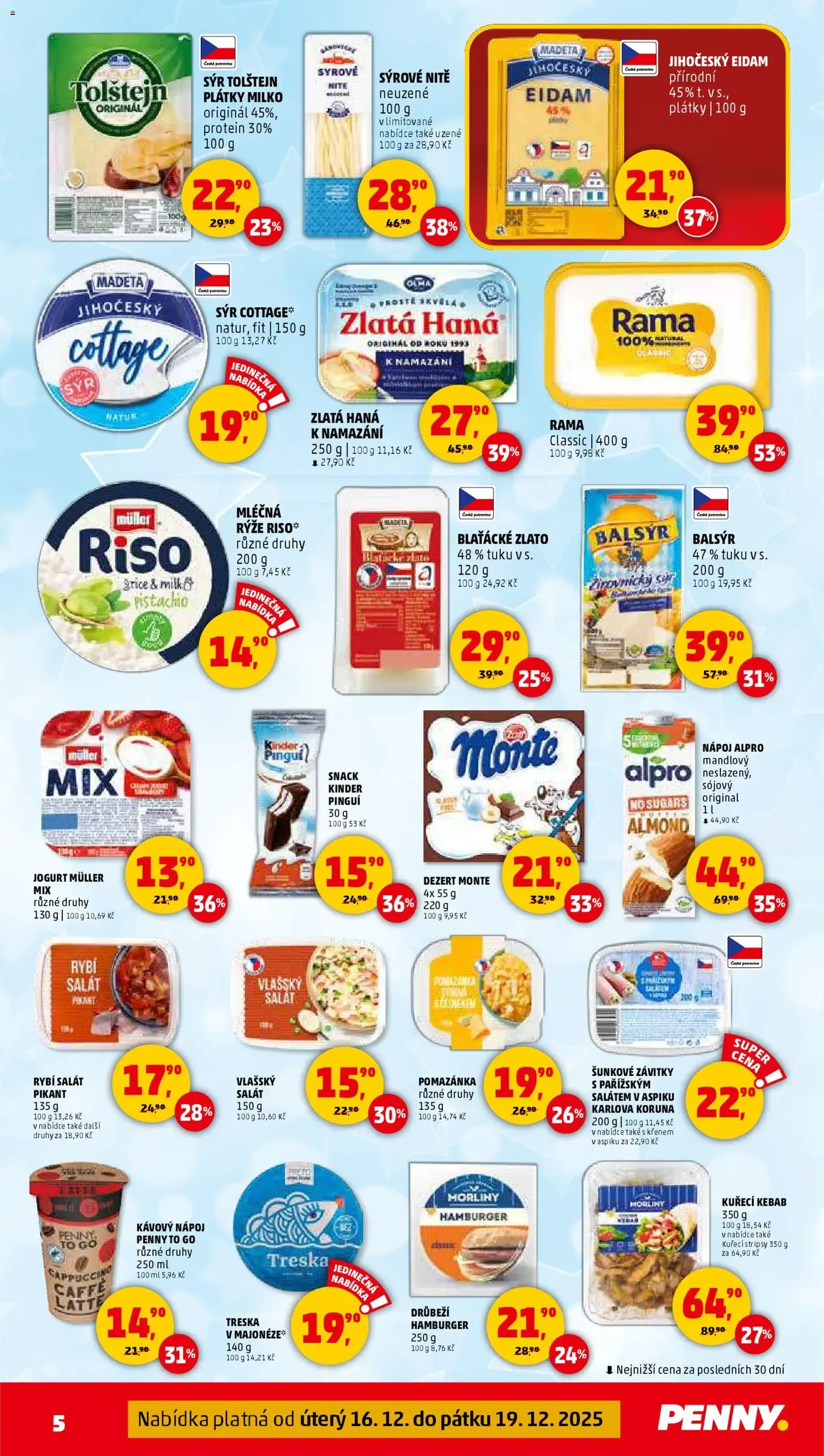 Penny Market leták - Čtvrtečník - platný leták od 16.12.2025 strana 5 z 29