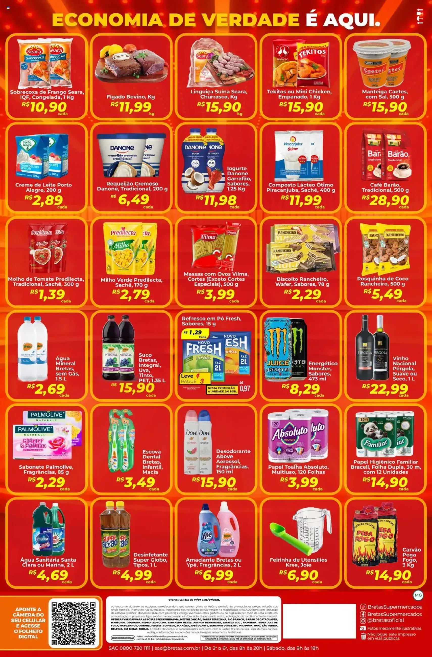 Bretas - Ofertas da semana - folheto válido a partir de 17/07/2025 página 2 de 2