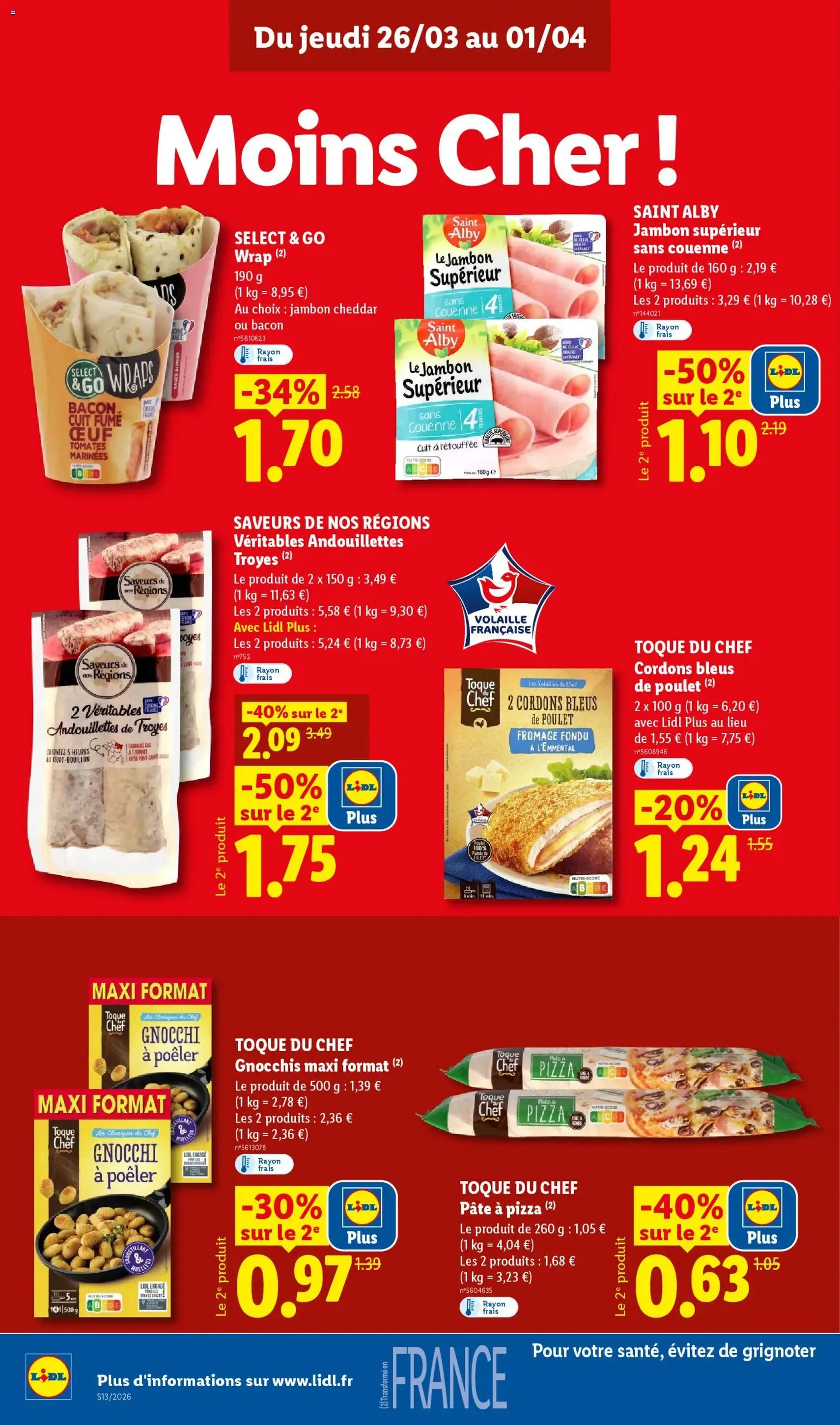 LIDL catalogue semaine 13 - brochure valable à partir du 26/03/2026, page 10 sur 76