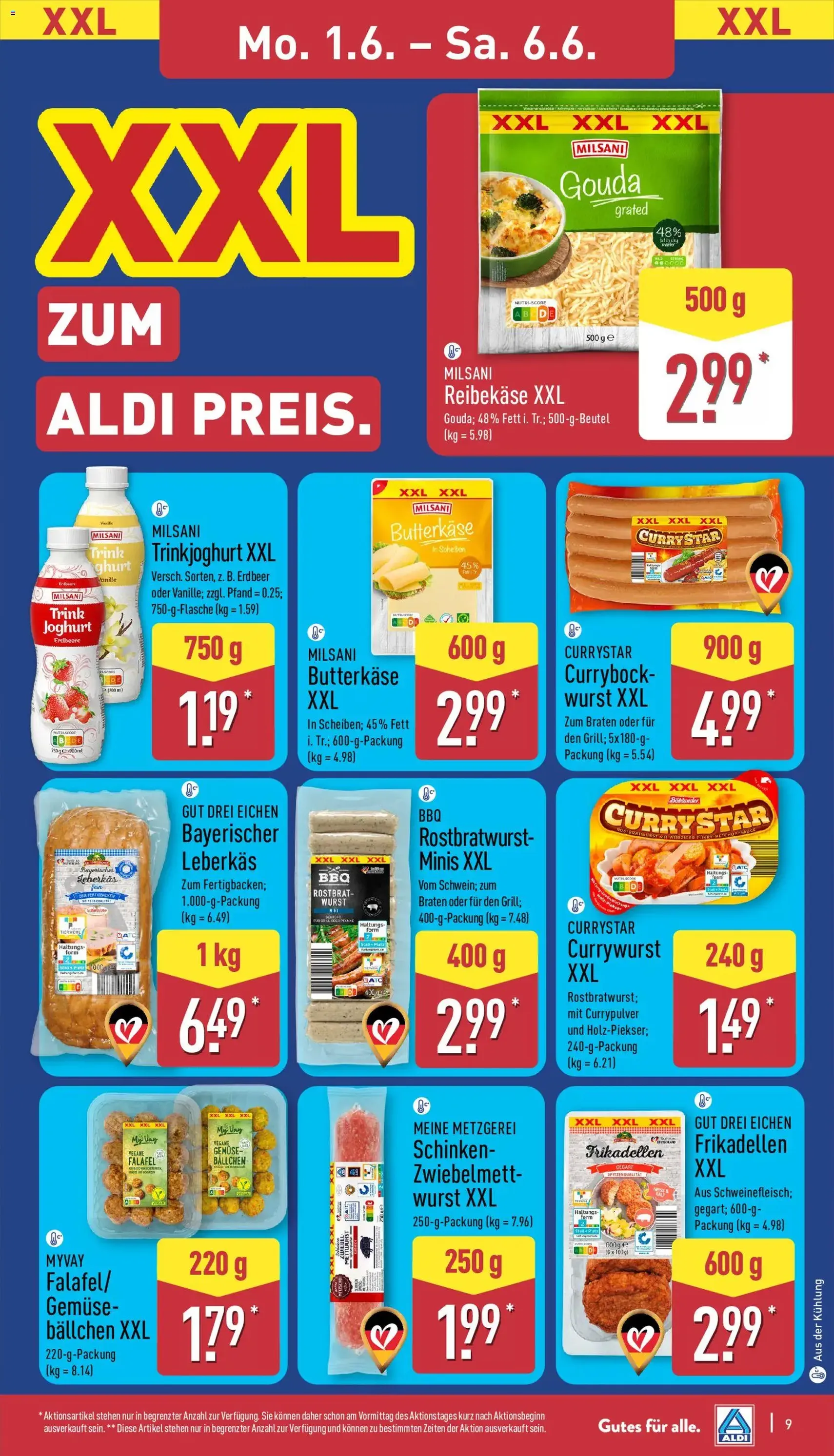 Aldi Prospekt - Gültiger Prospekt ab 01.06.2026, Seite 9 von insgesamt 37