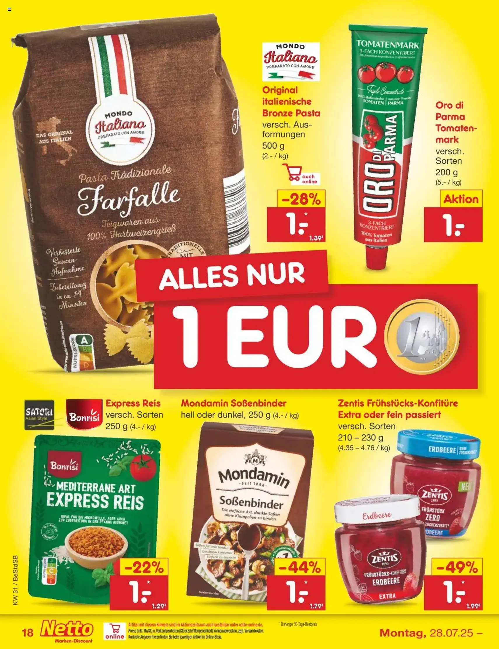 Netto Marken-Discount Prospekt - Gültiger Prospekt ab 28.07.2025, Seite 28 von insgesamt 65 Netto Marken-Discount Prospekt - Gültiger Prospekt ab 28.07.2025, Seite 28 von insgesamt 65