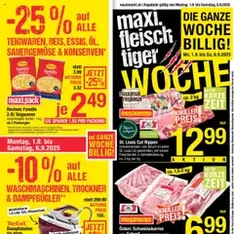 Maximarkt Flugblatt - Prospekt Vorschau gültig ab 01.09.2025