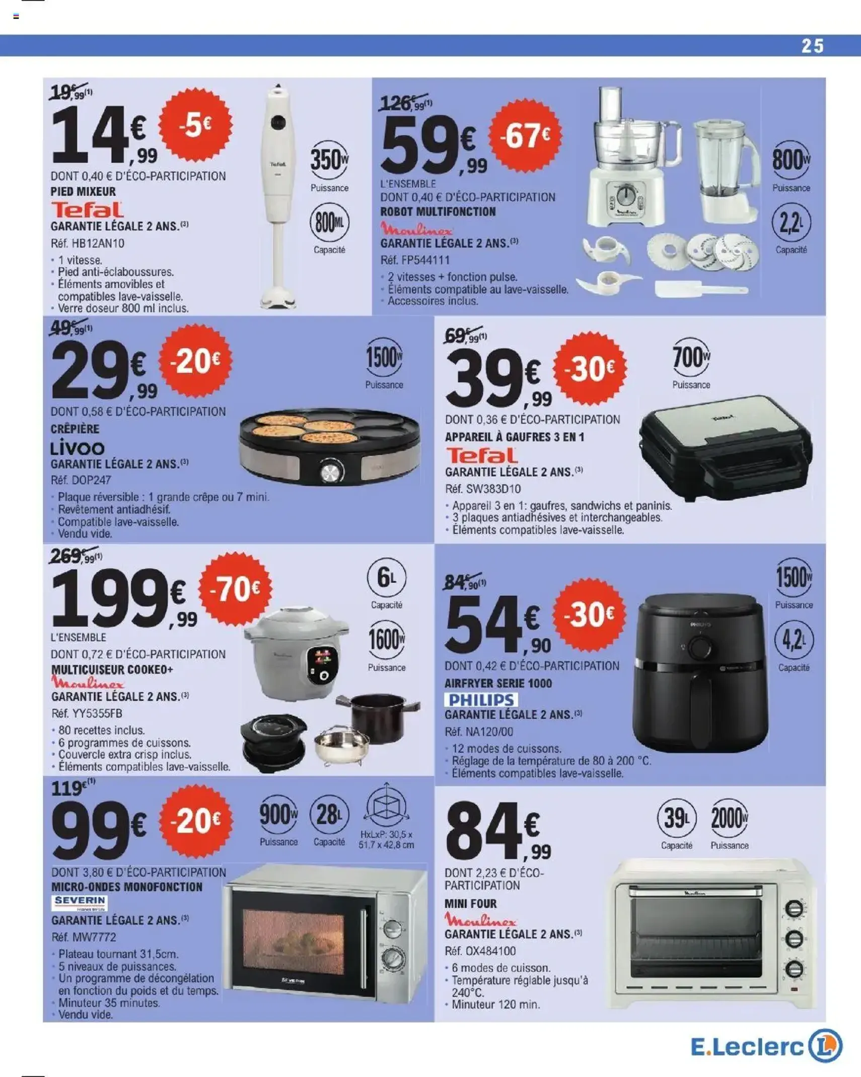 E.Leclerc catalogue semaine 40 - brochure valable à partir du 30/09/2025, page 25 sur 36 E.Leclerc catalogue semaine 40 - brochure valable à partir du 30/09/2025, page 25 sur 36
