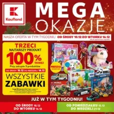 Kaufland gazetka - Mega okazje - podgląd gazetki ważnej od 10.12.2025
