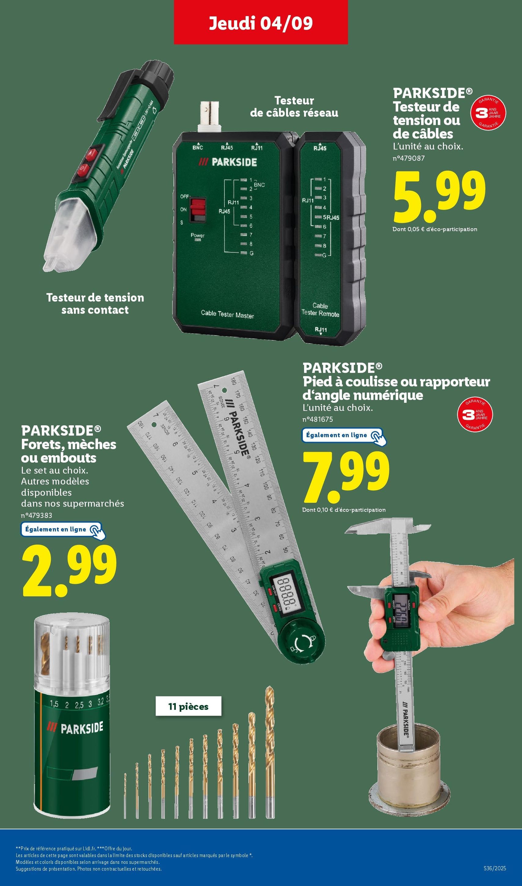 LIDL catalogue semaine 36 - brochure valable à partir du 04/09/2025, page 43 sur 73 LIDL catalogue semaine 36 - brochure valable à partir du 04/09/2025, page 43 sur 73