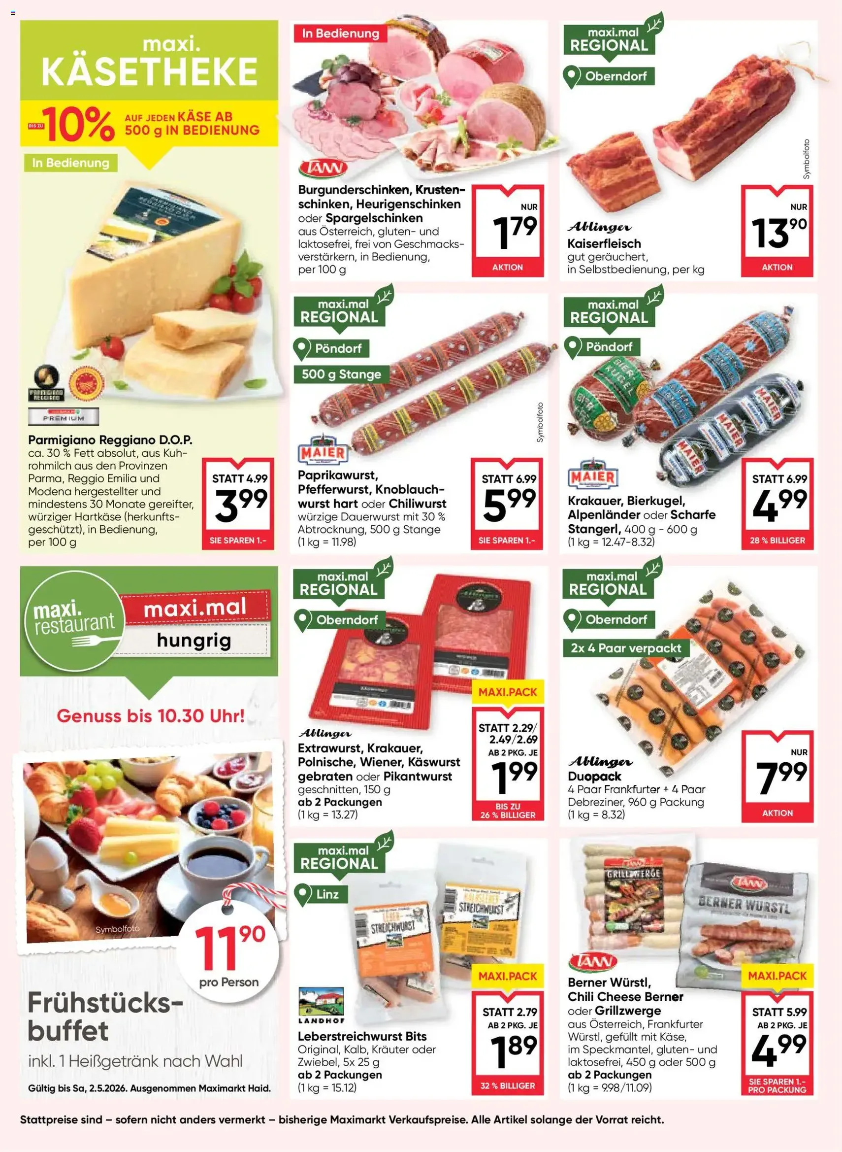 Maximarkt Flugblatt - Gültiger Prospekt ab 30.04.2026, Seite 8 von insgesamt 24