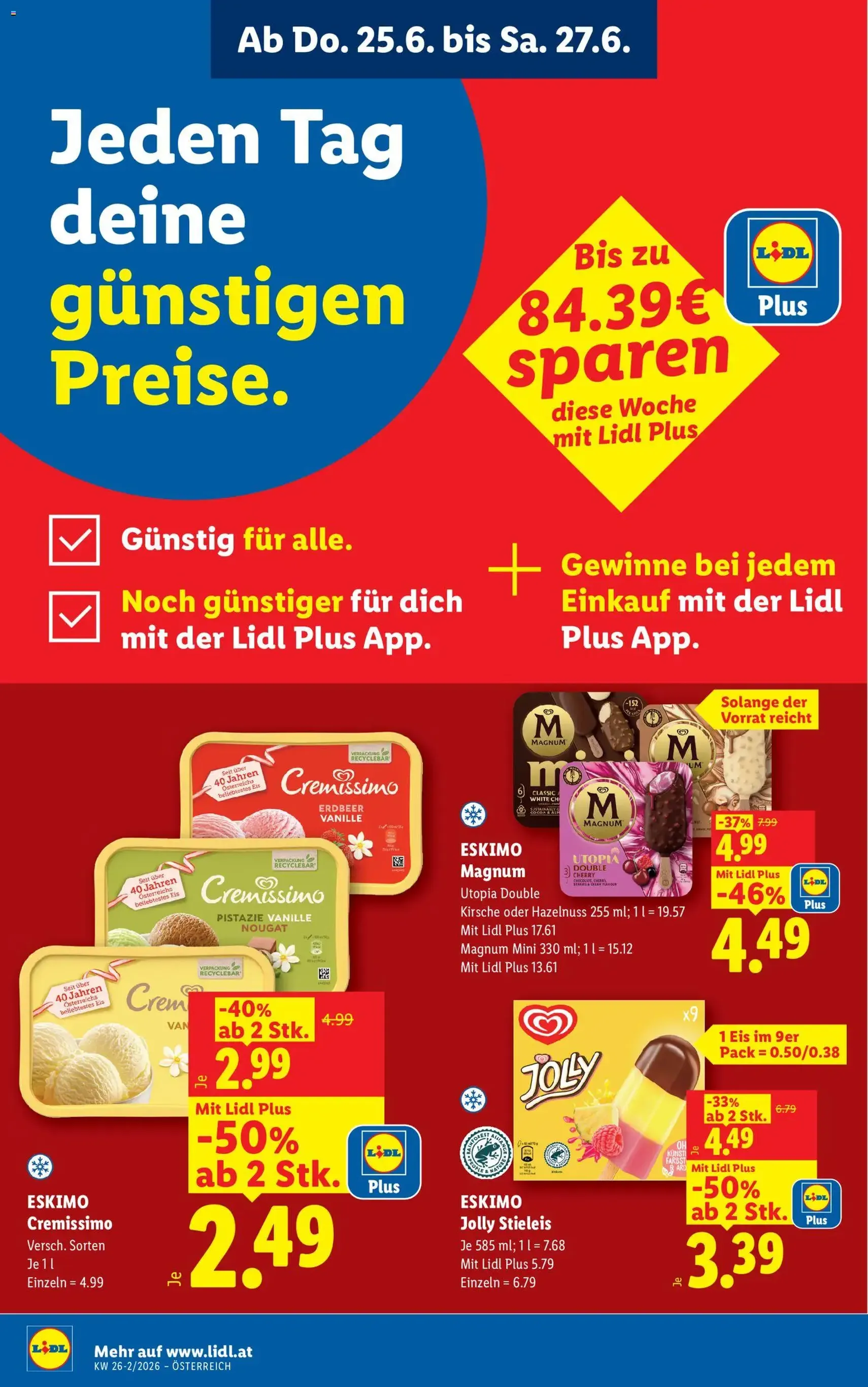 Lidl - Flugblatt - Gültiger Prospekt ab 25.06.2026, Seite 2 von insgesamt 54