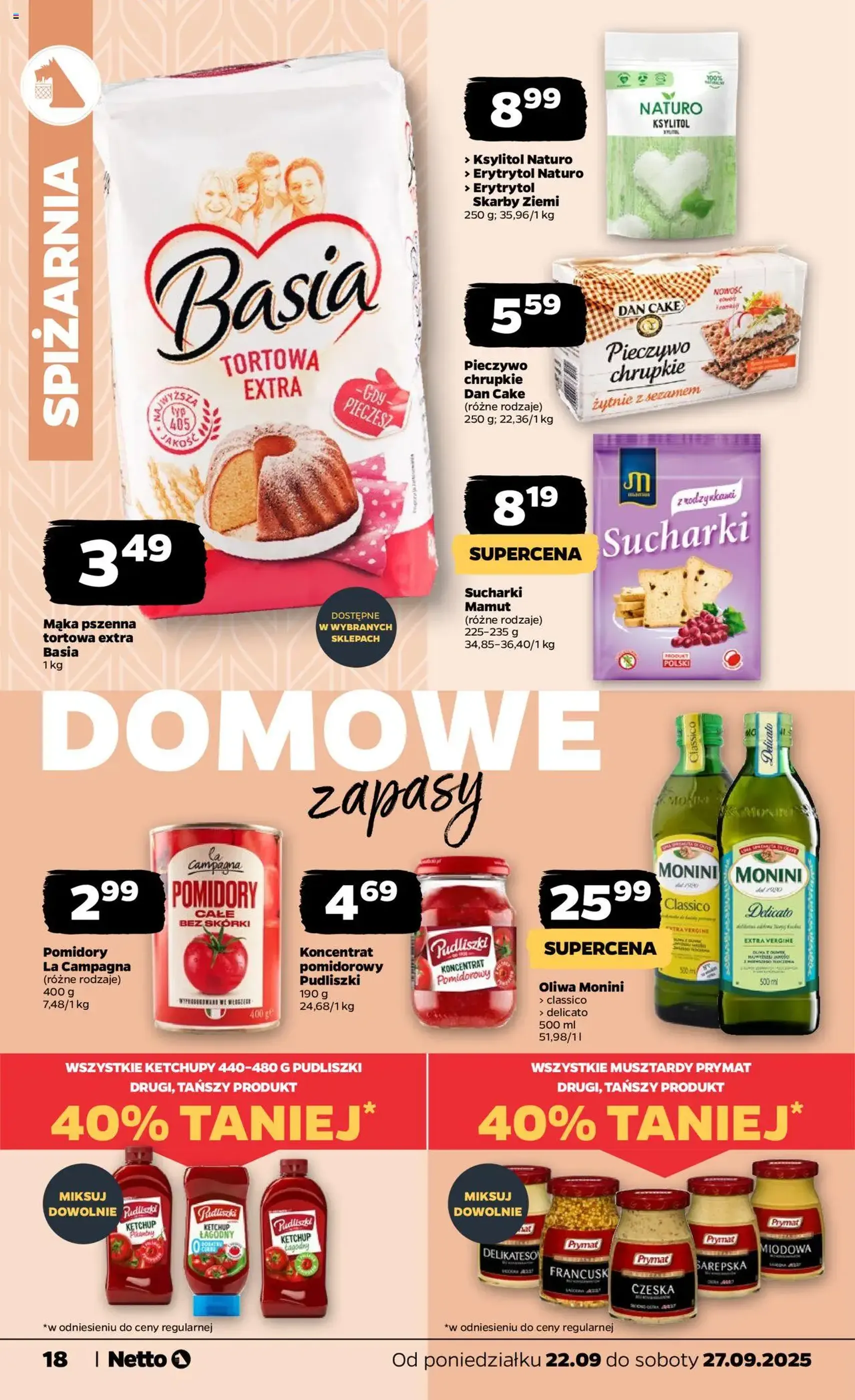 Netto gazetka - Spożywcza - ważny gazetka od 22.09.2025 strona 18 z 33 Netto gazetka - Spożywcza - ważny gazetka od 22.09.2025 strona 18 z 33