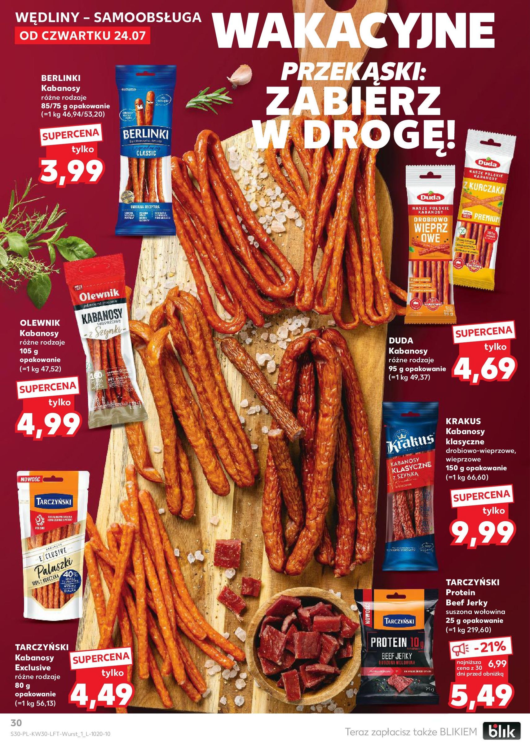 Kaufland gazetka - ważny gazetka od 24.07.2025 strona 30 z 51 Kaufland gazetka - ważny gazetka od 24.07.2025 strona 30 z 51