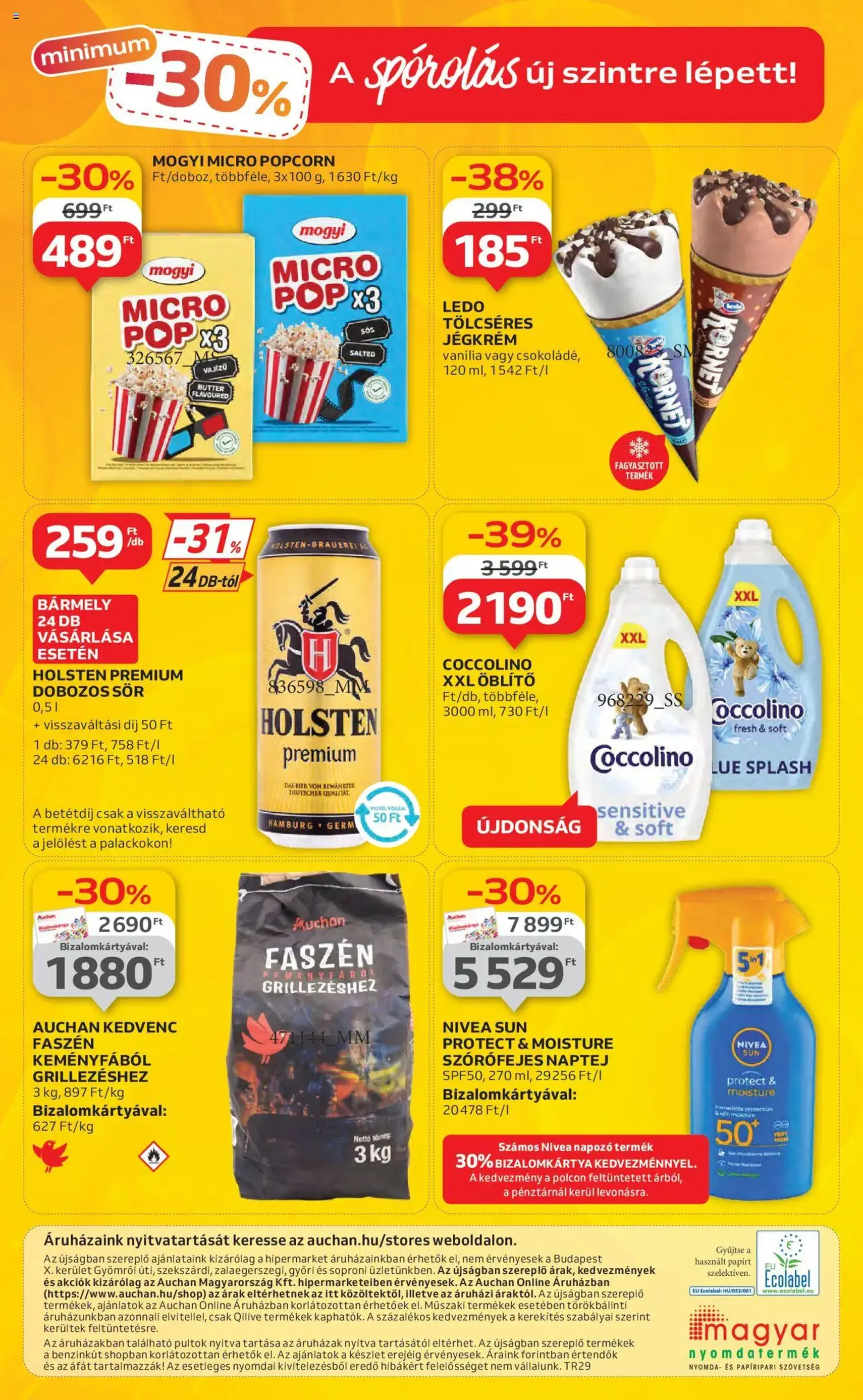 Auchan Akciós újság - 2025.07.17. érvényes szórólap 44 oldal 44 oldalból Auchan Akciós újság - 2025.07.17. érvényes szórólap 44 oldal 44 oldalból