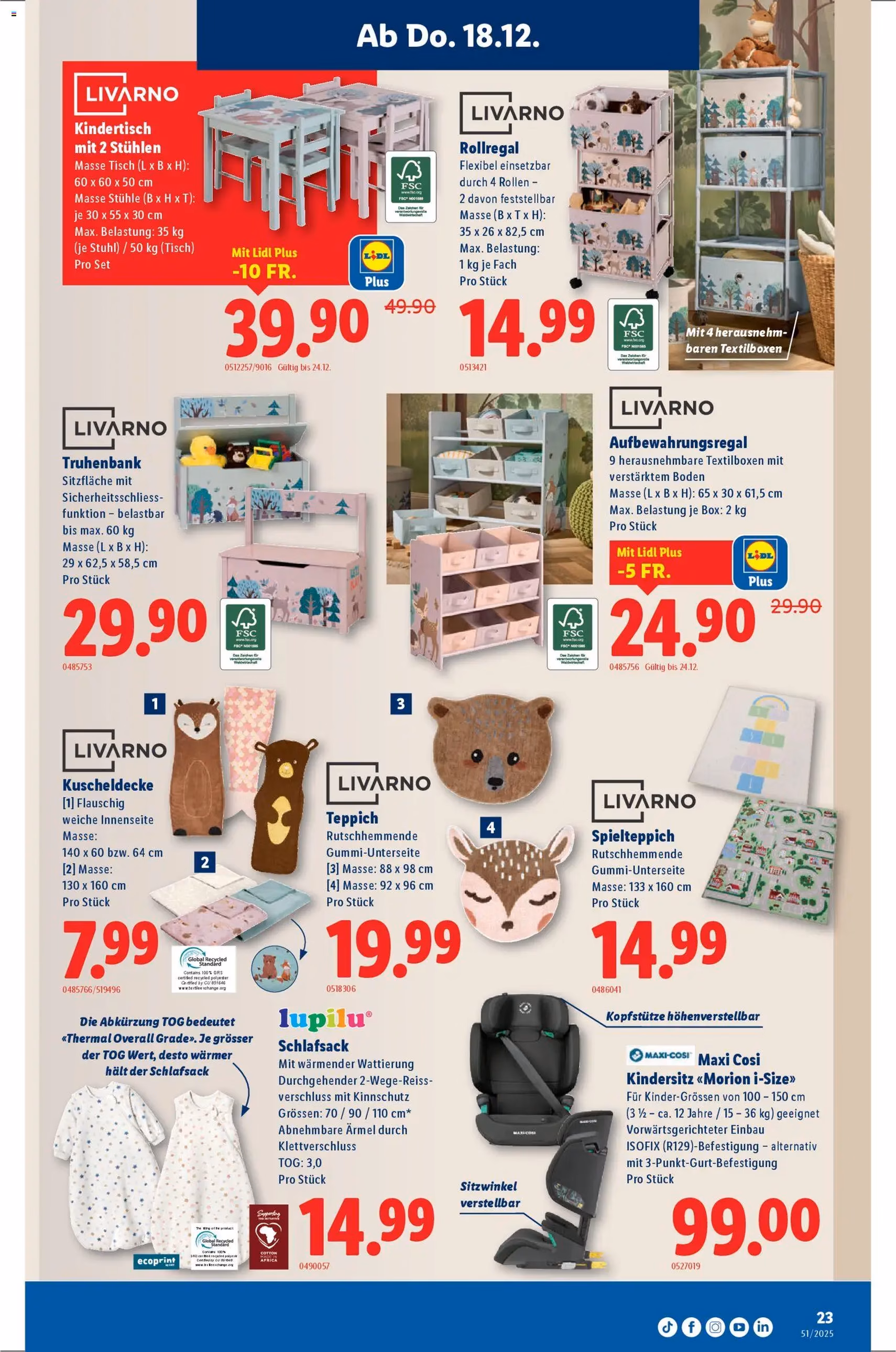 Lidl Aktionen - Gültiger Prospekt ab 18.12.2025, Seite 23 von insgesamt 32