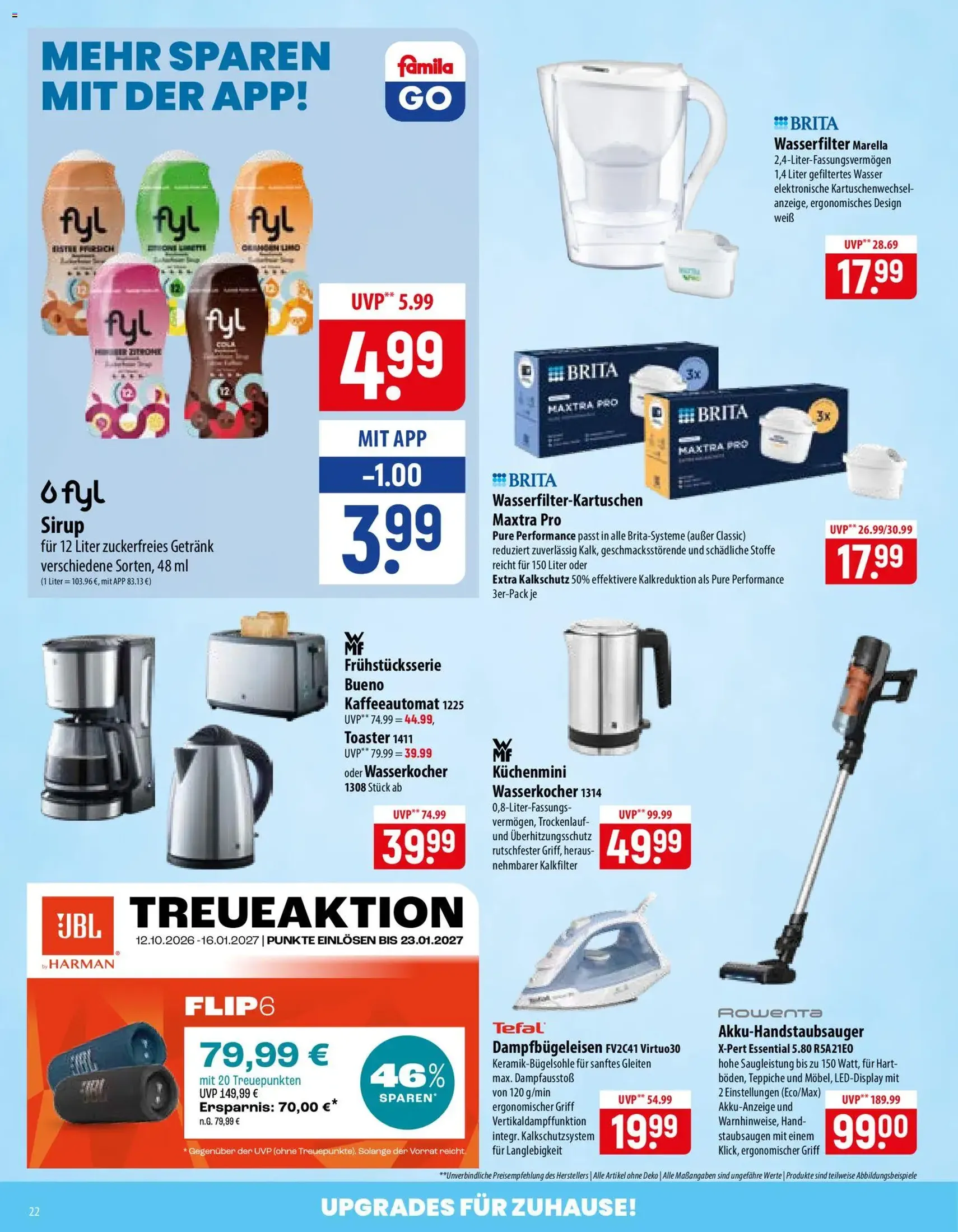 Famila Prospekt - Gültiger Prospekt ab 02.11.2026, Seite 22 von insgesamt 28