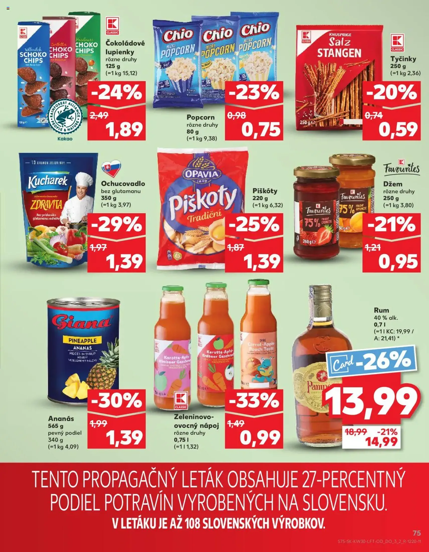 Kaufland Bratislava-Dúbravka - platný leták od 24.07.2025 strana 75 z 76 Kaufland Bratislava-Dúbravka - platný leták od 24.07.2025 strana 75 z 76