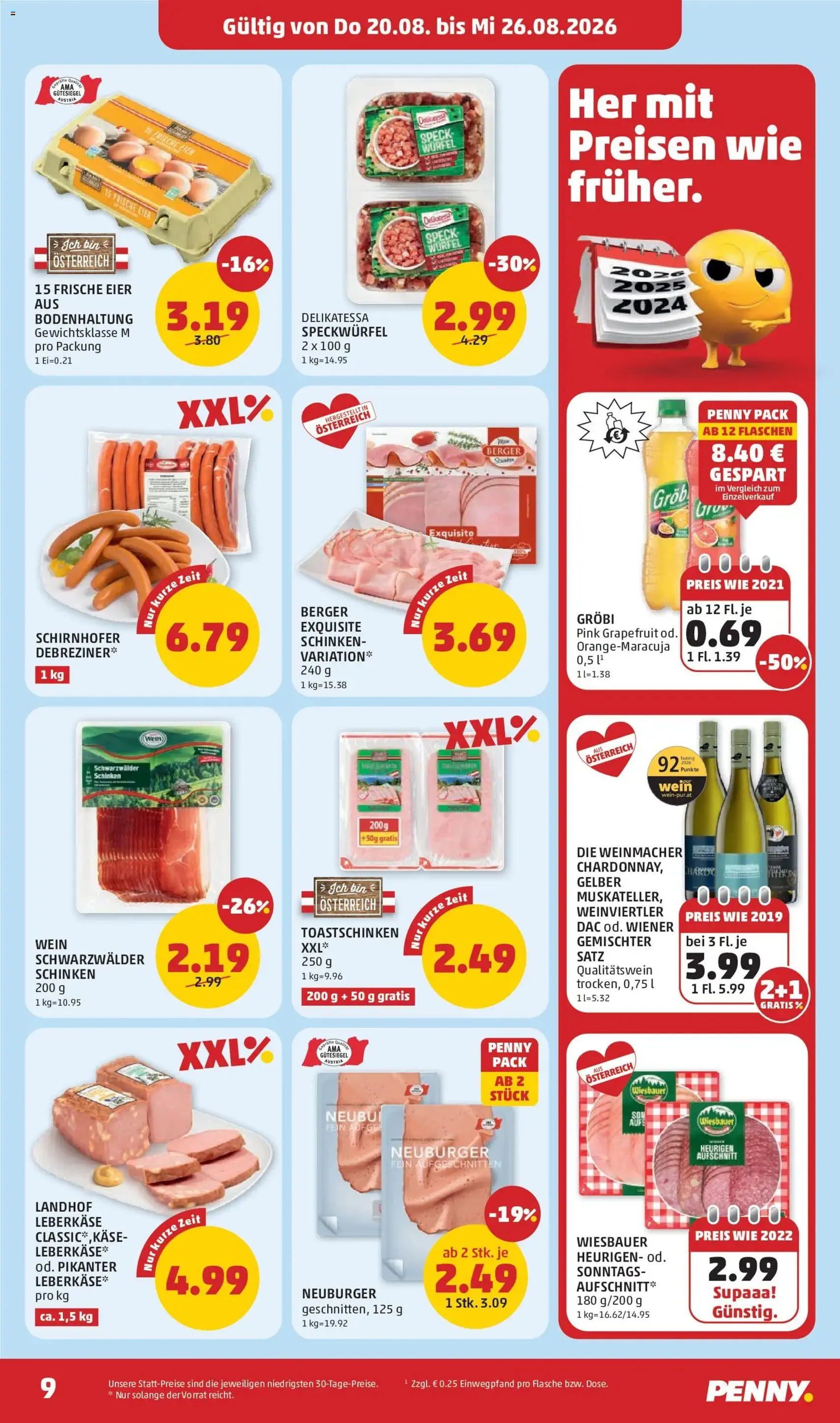 Penny Markt Flugblatt - Gültiger Prospekt ab 20.08.2026, Seite 9 von insgesamt 28
