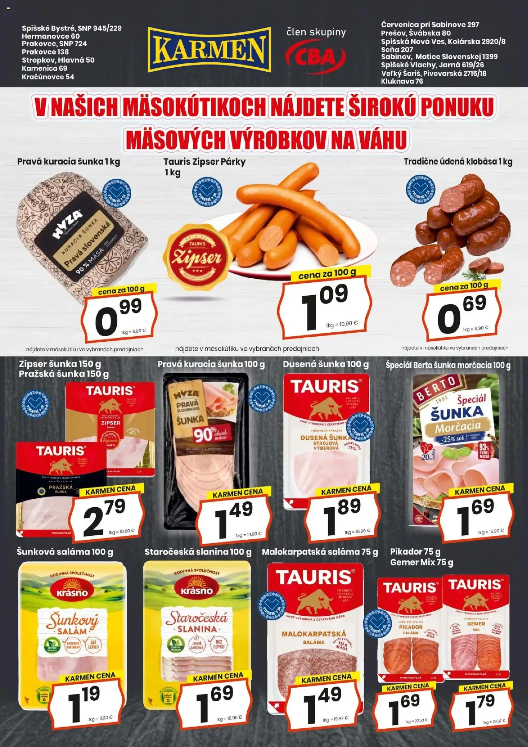 KARMEN CBA leták - platný leták od 20.11.2025 strana 6 z 16