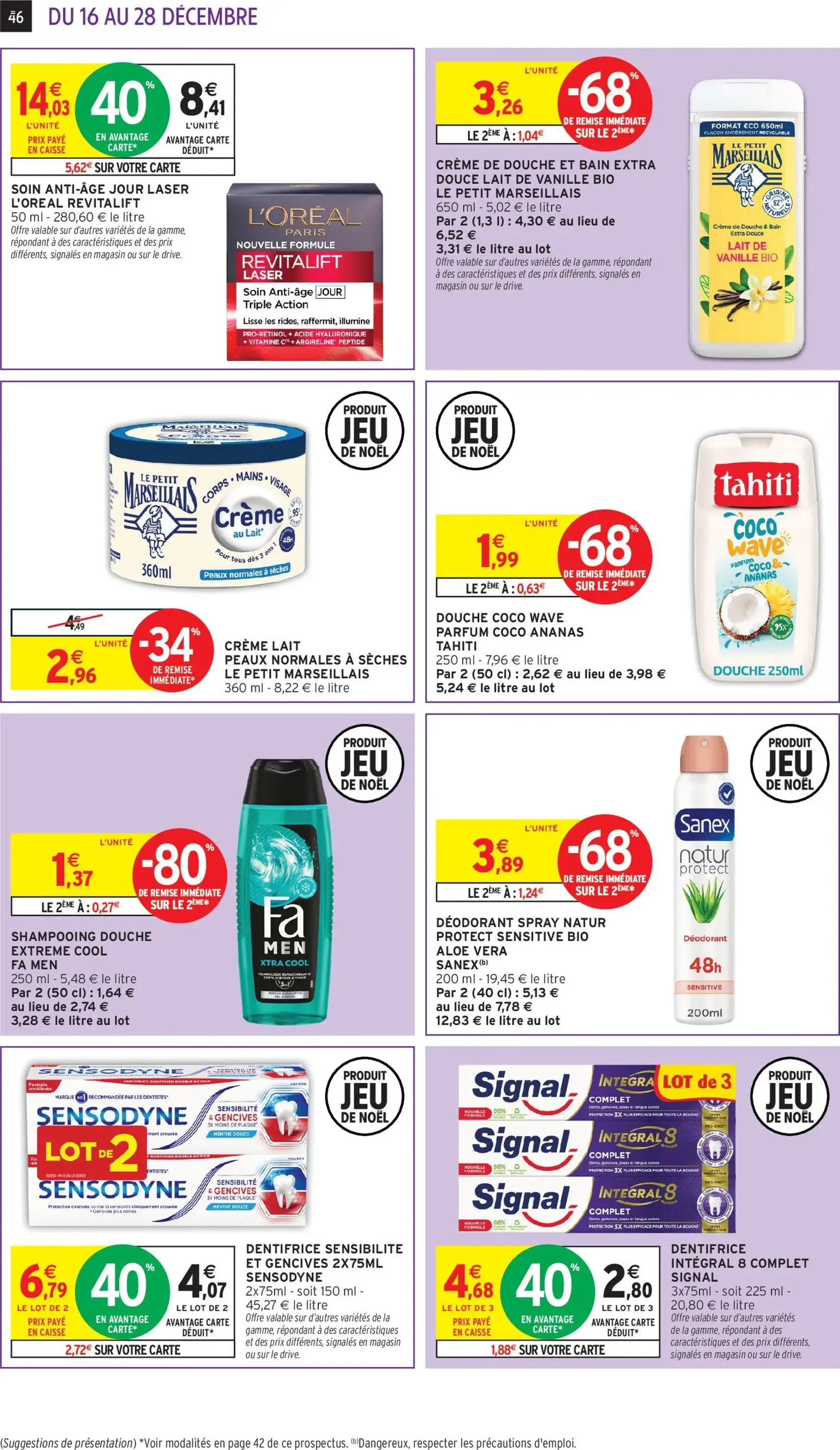 Intermarché catalogue semaine 51 - brochure valable à partir du 16/12/2025, page 46 sur 48