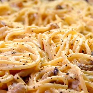 Recipe preview The best and easiest mushroom and cream pasta recipe