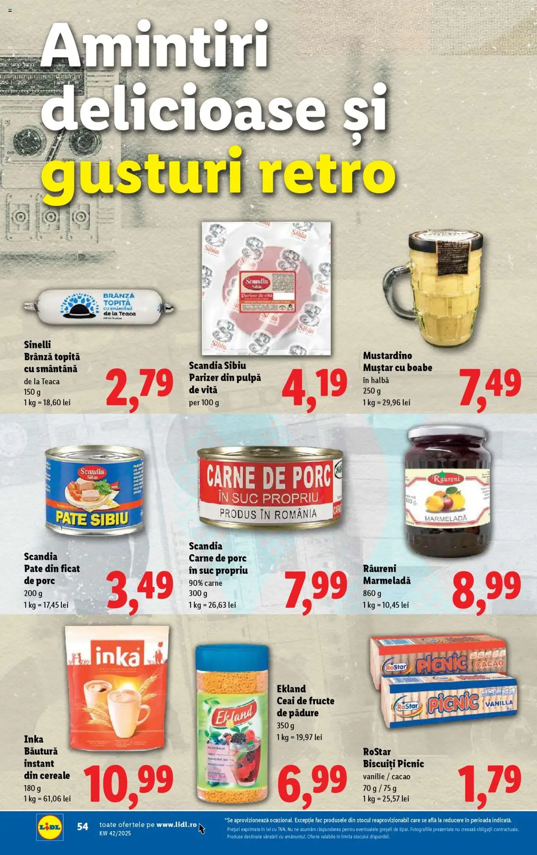 Catalog Lidl - cataloage valabile începând cu 13.10.2025 pagina 54 din 58