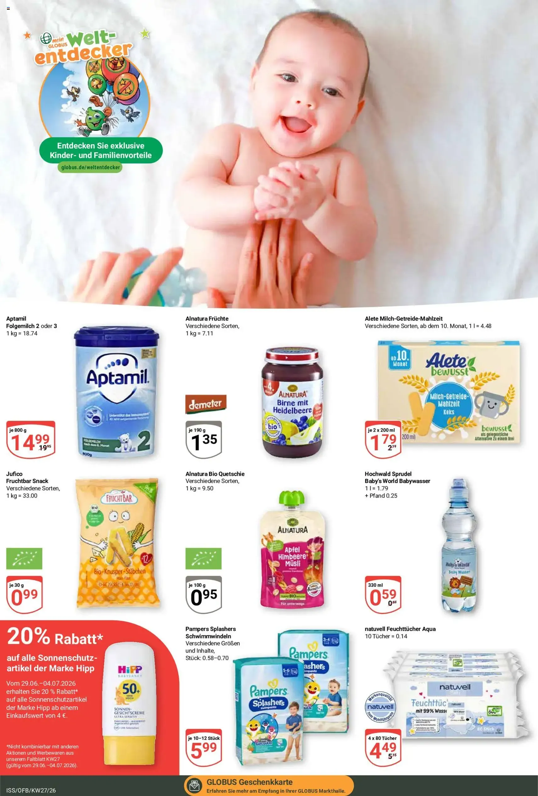 Globus Prospekt - Gültiger Prospekt ab 29.06.2026, Seite 26 von insgesamt 46