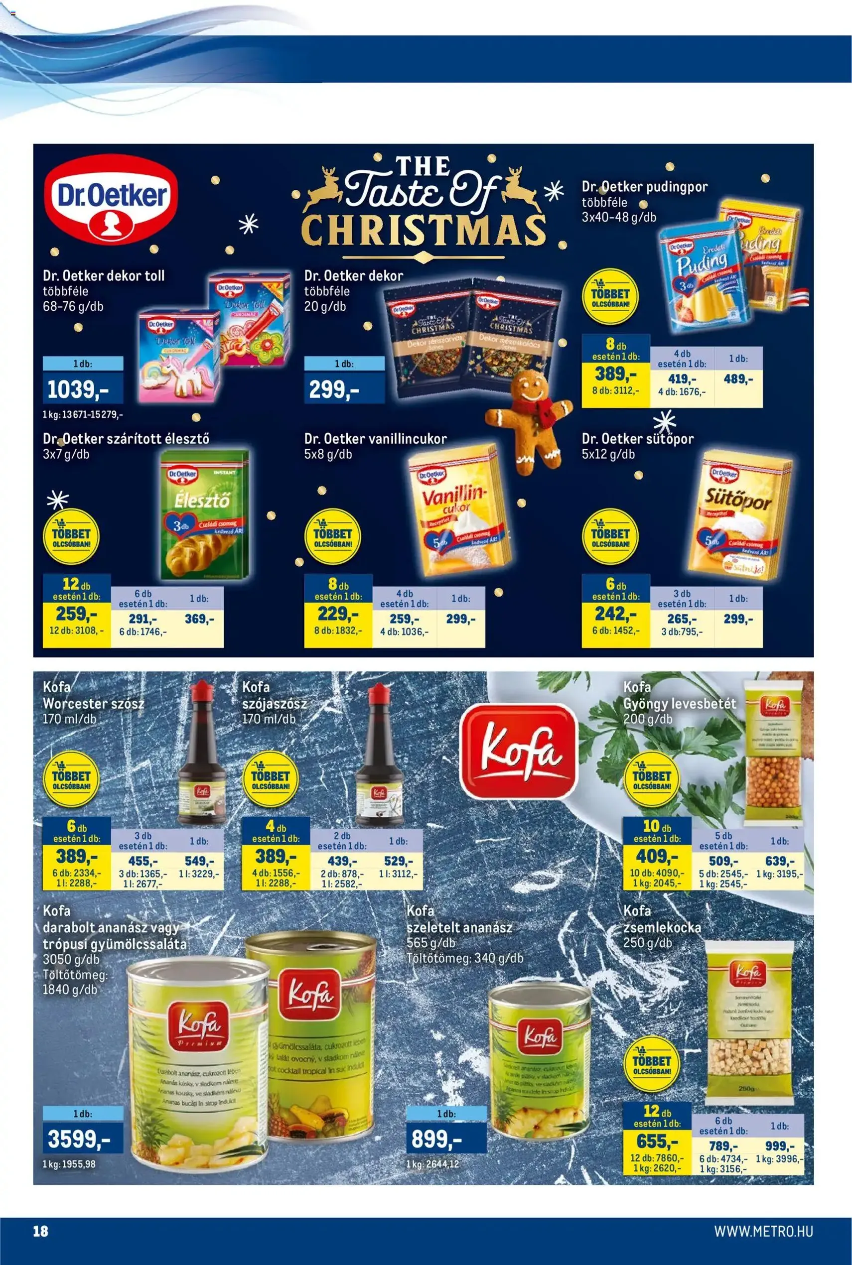 Metro Akciós újság - 2025.12.01. érvényes szórólap 18 oldal 40 oldalból