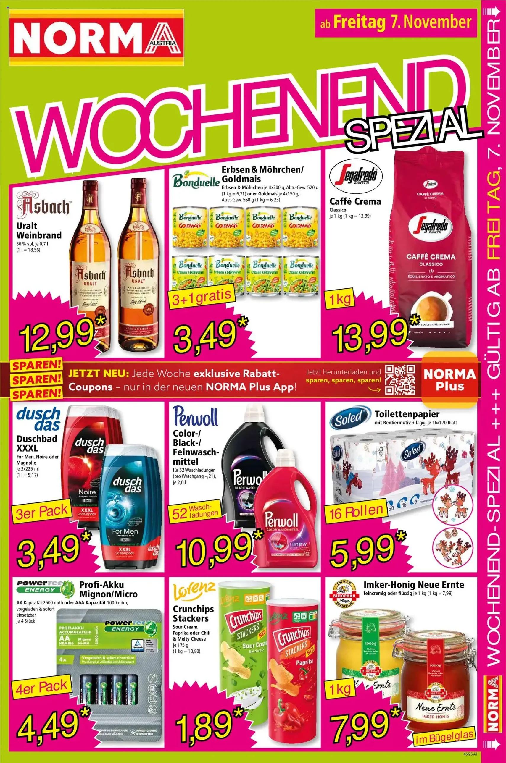 Norma Flugblatt - Gültiger Prospekt ab 03.11.2025, Seite 16 von insgesamt 19