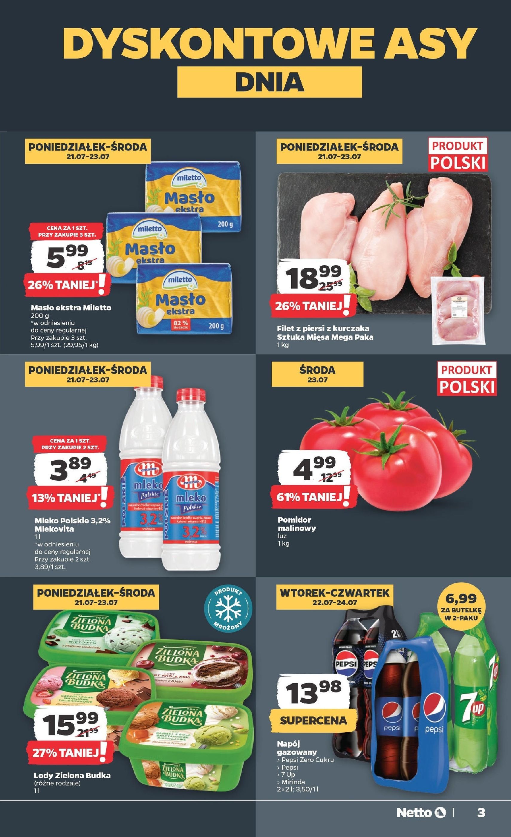 Netto gazetka - Spożywcza - ważny gazetka od 21.07.2025 strona 3 z 31