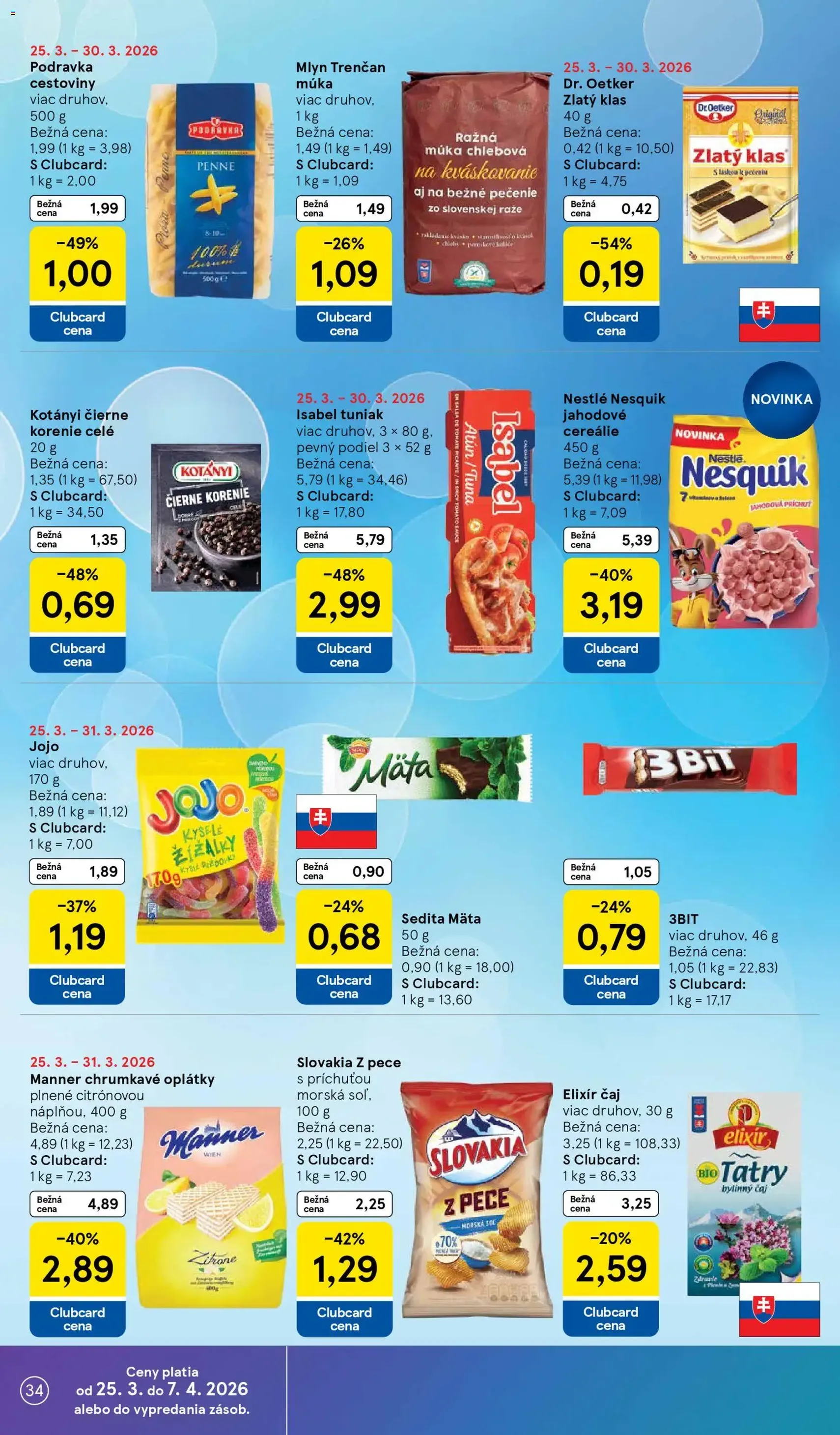Tesco Hypermarket - leták - platný leták od 25.03.2026 strana 34 z 43