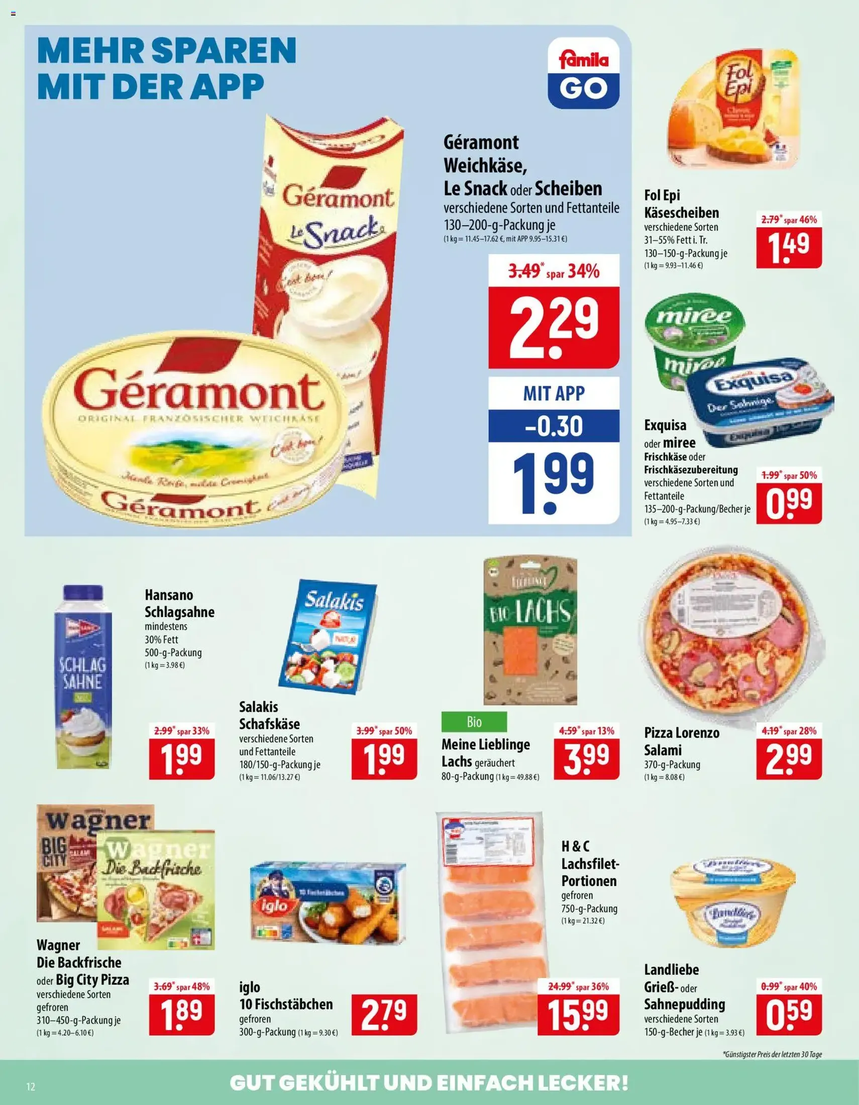 Famila Prospekt - Gültiger Prospekt ab 21.09.2026, Seite 12 von insgesamt 24