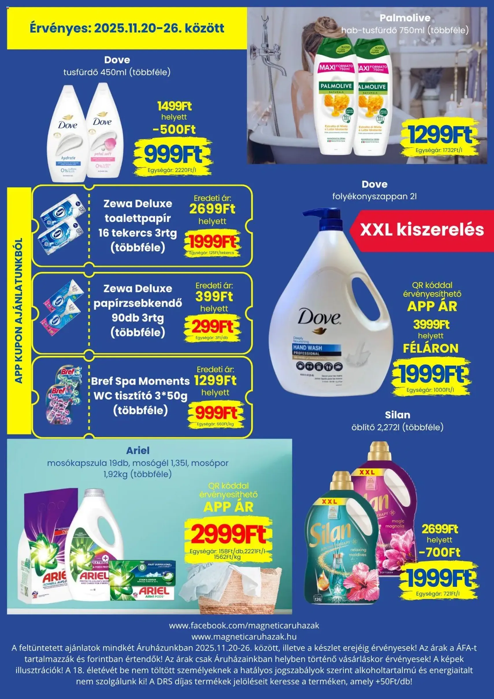 Magnetic Akciós újság - 2025.11.20. érvényes szórólap 4 oldal 4 oldalból