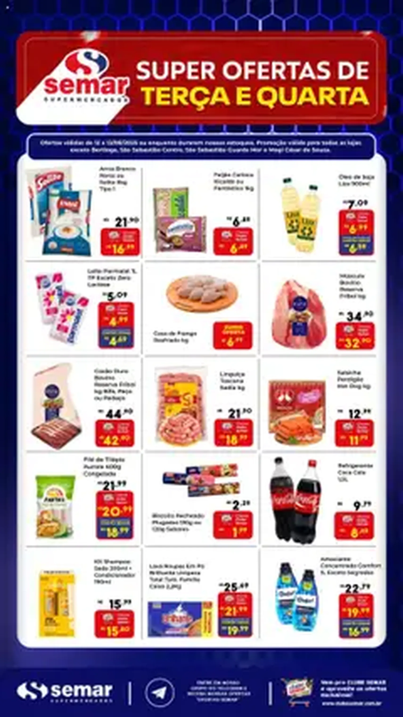 Semar Supermercado - Ofertas da semana - folheto válido a partir de 12/08/2025 página 1 de 1