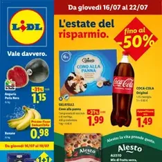 Lidl volantino - anteprima volantino valido dal 16/07/2026