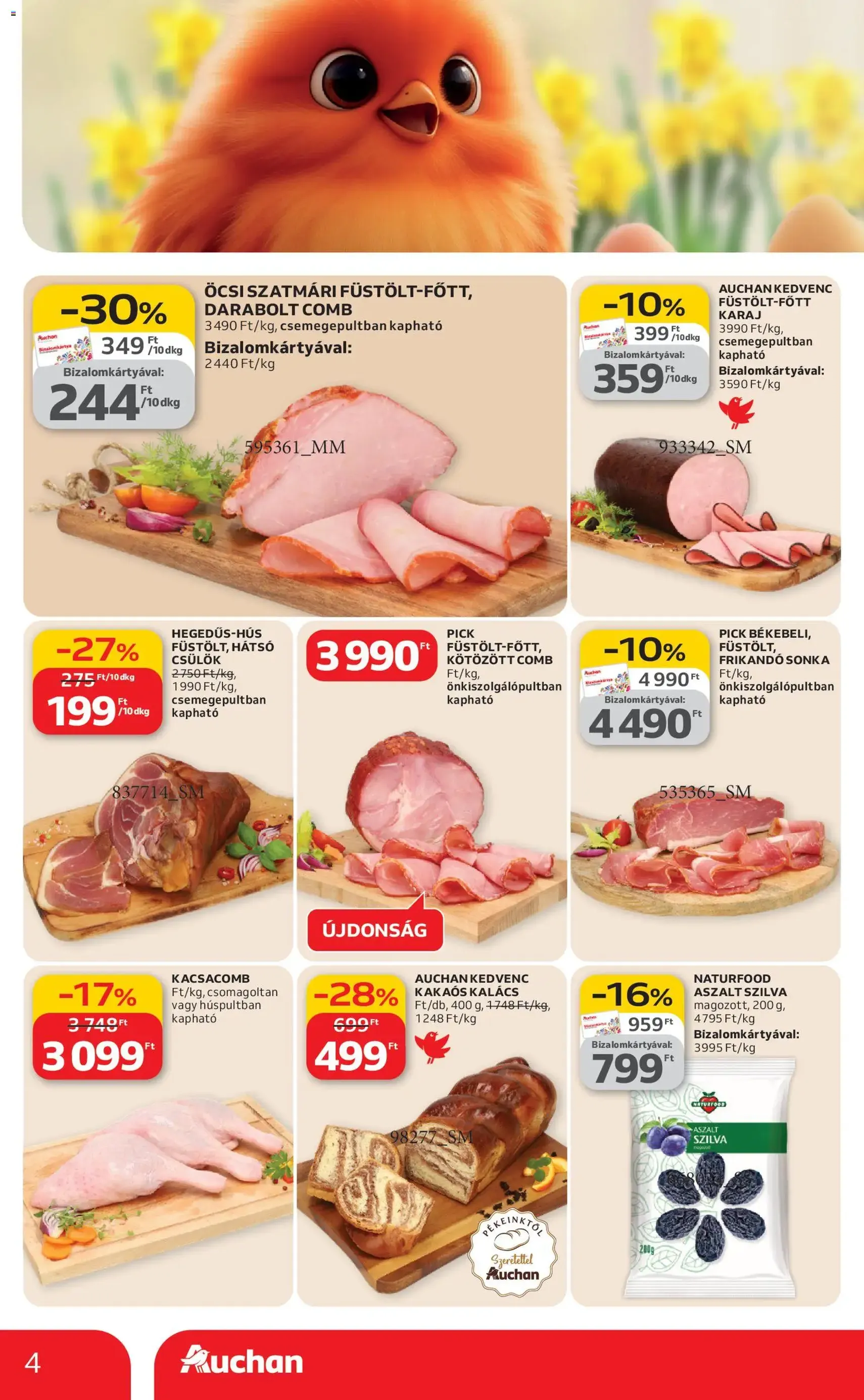 Auchan Akciós újság - 2026.02.19. érvényes szórólap 4 oldal 52 oldalból