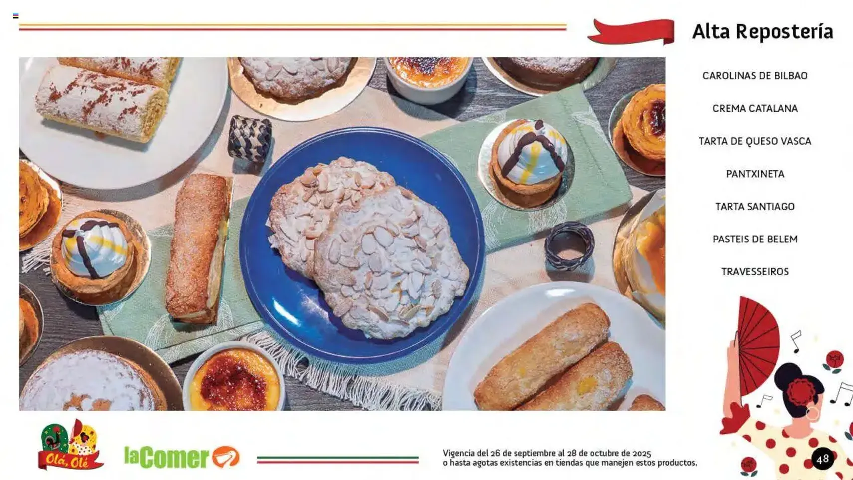 La Comer folleto Olá, Olé - folleto válido desde 26/09/2025 página 48 de 64 La Comer folleto Olá, Olé - folleto válido desde 26/09/2025 página 48 de 64
