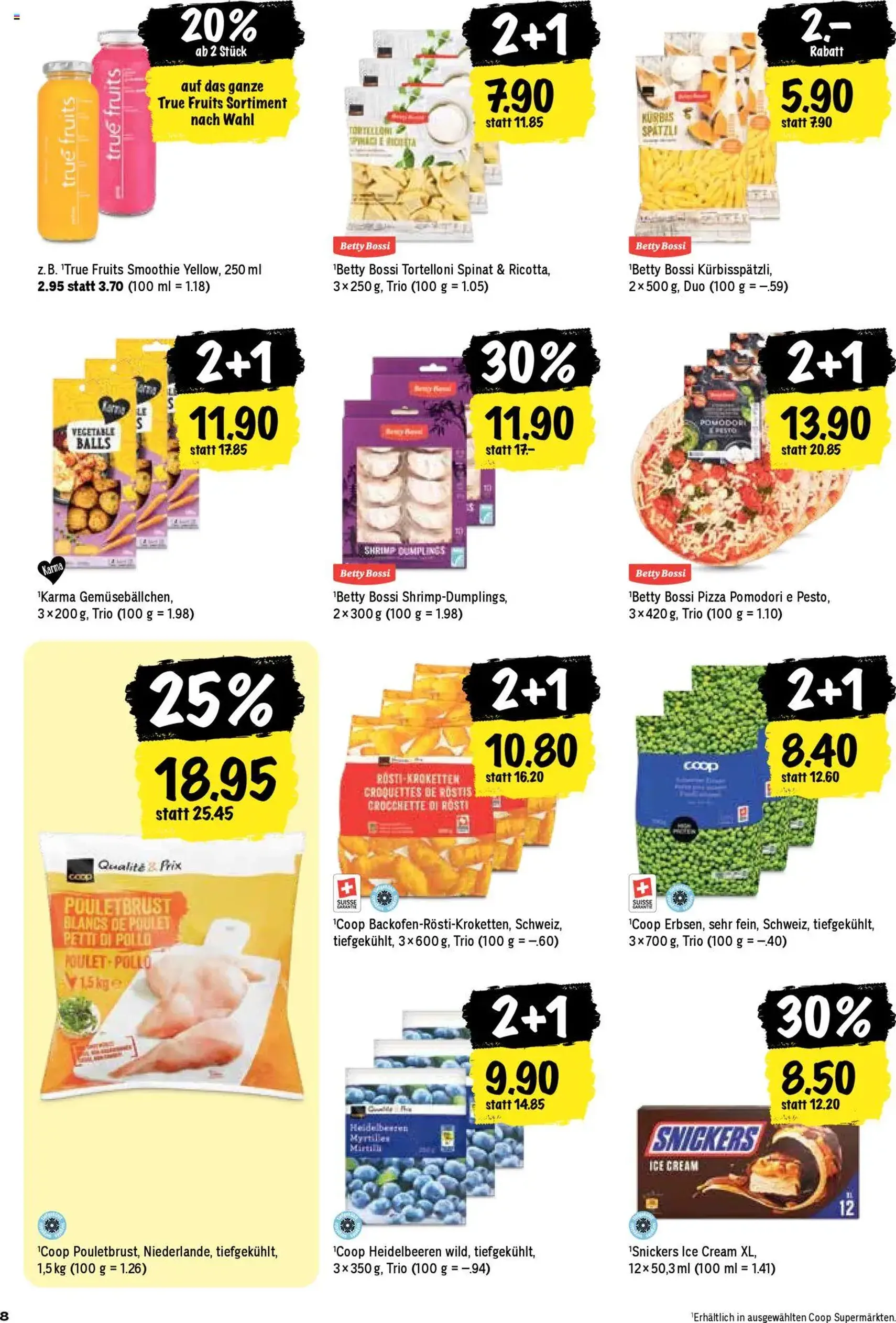 Coop Aktionen - Gültiger Prospekt ab 11.09.2025, Seite 8 von insgesamt 24 Coop Aktionen - Gültiger Prospekt ab 11.09.2025, Seite 8 von insgesamt 24