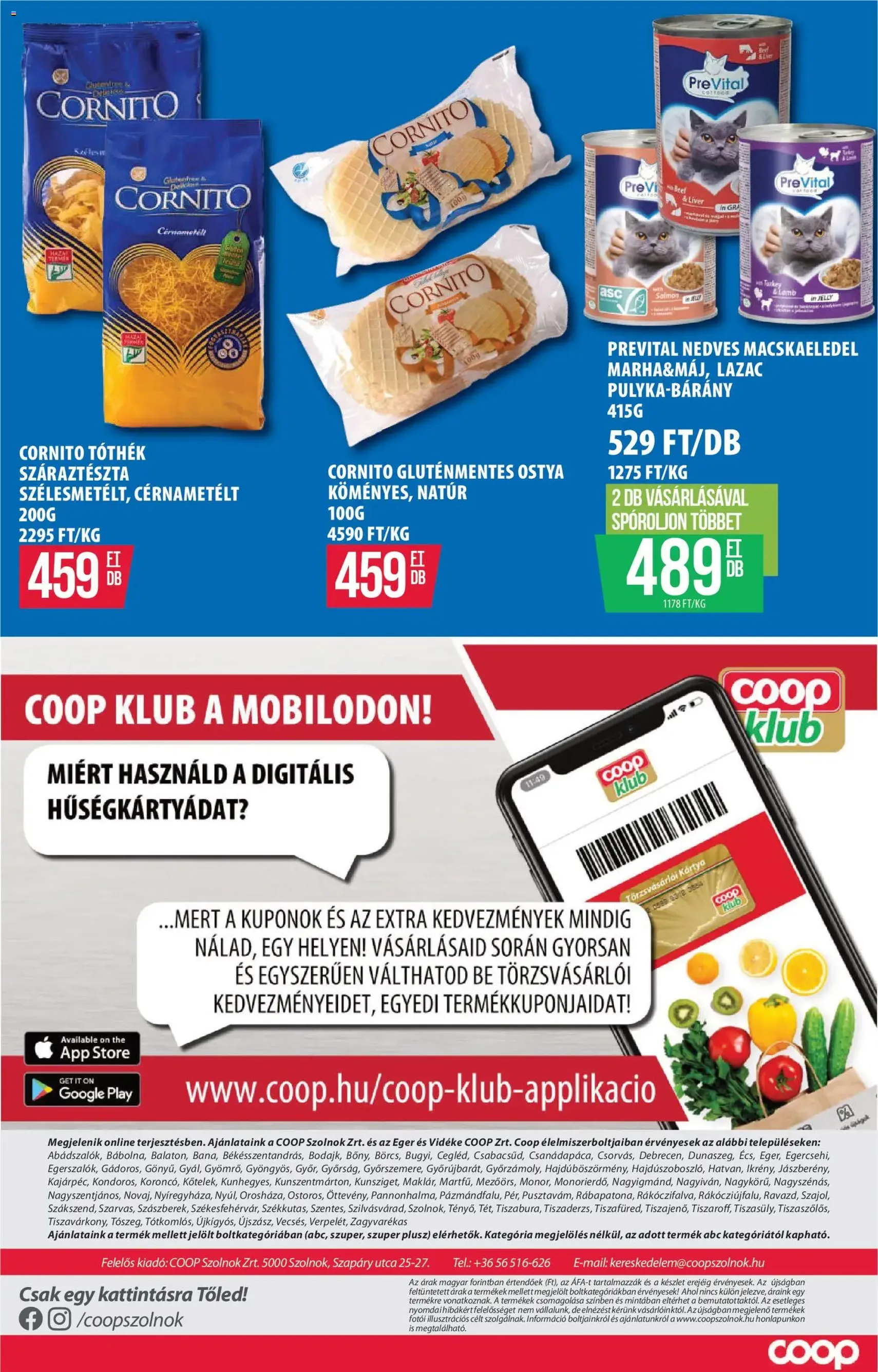 COOP Szolnok Akciós újság - 2026.01.08. érvényes szórólap 6 oldal 6 oldalból