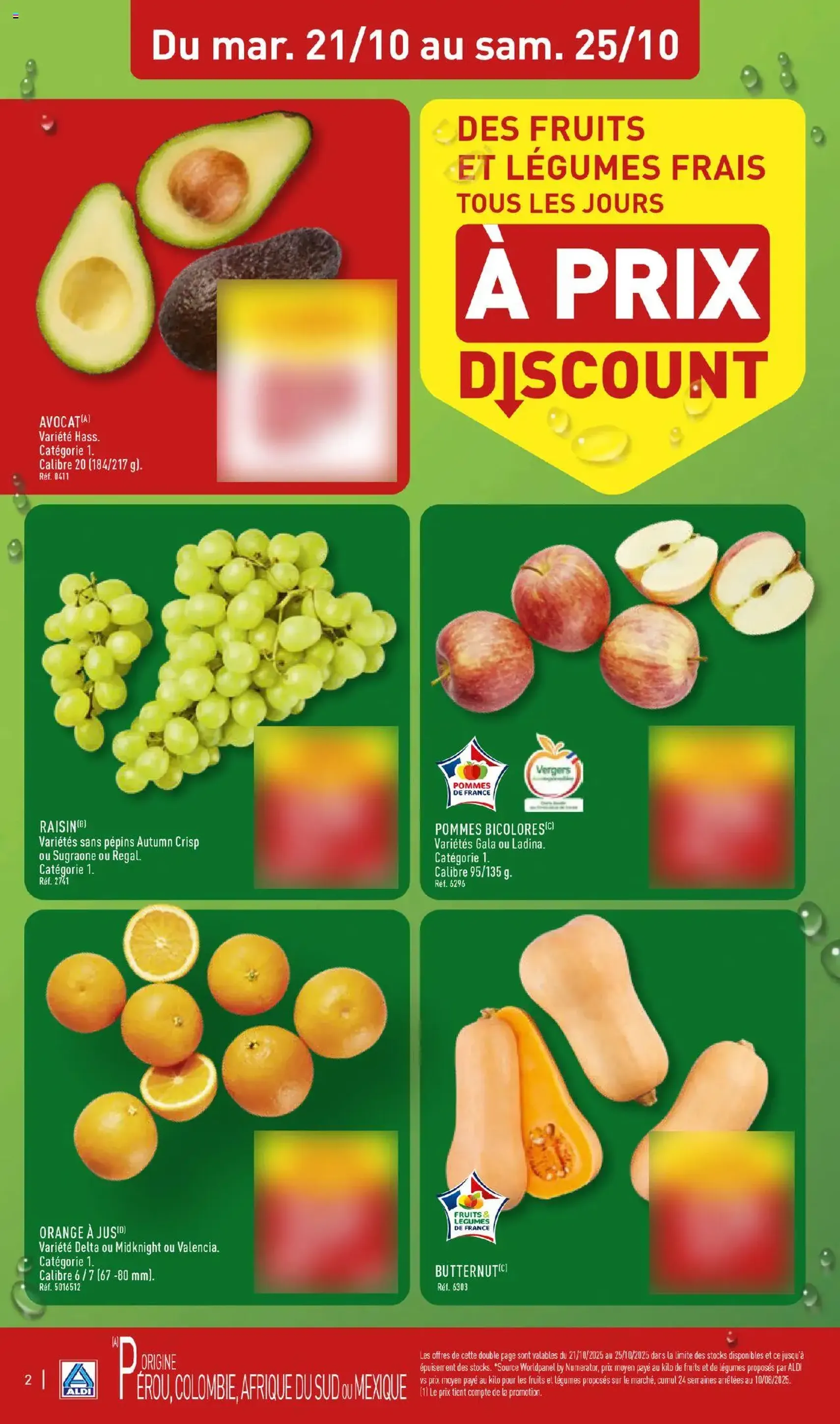 Aldi catalogue semaine 43 - brochure valable à partir du 21/10/2025, page 4 sur 41 Aldi catalogue semaine 43 - brochure valable à partir du 21/10/2025, page 4 sur 41