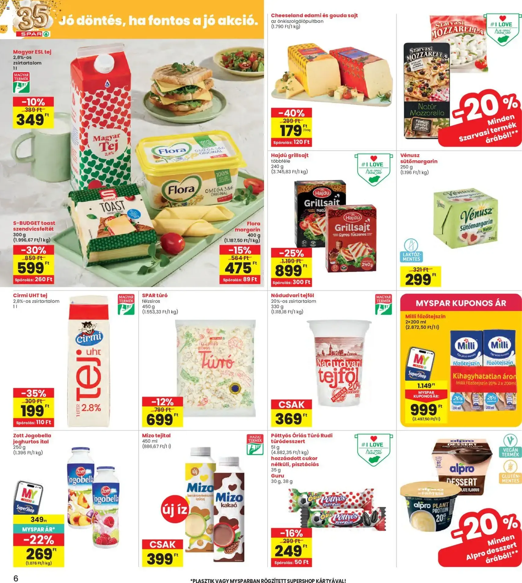Interspar akciós újság - 2026.08.06. érvényes szórólap 6 oldal 20 oldalból