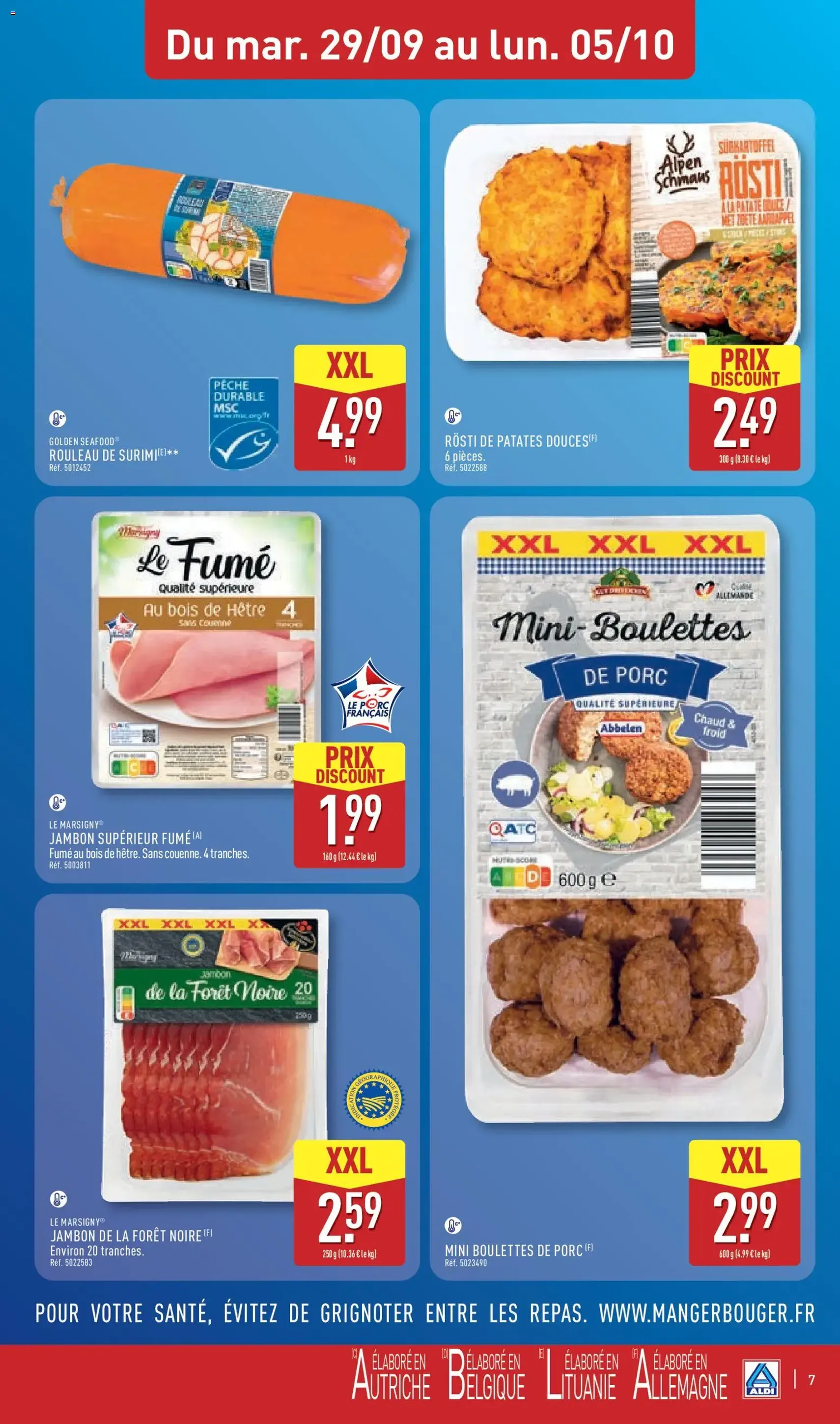Aldi catalogue - brochure valable à partir du 29/09/2026, page 9 sur 53