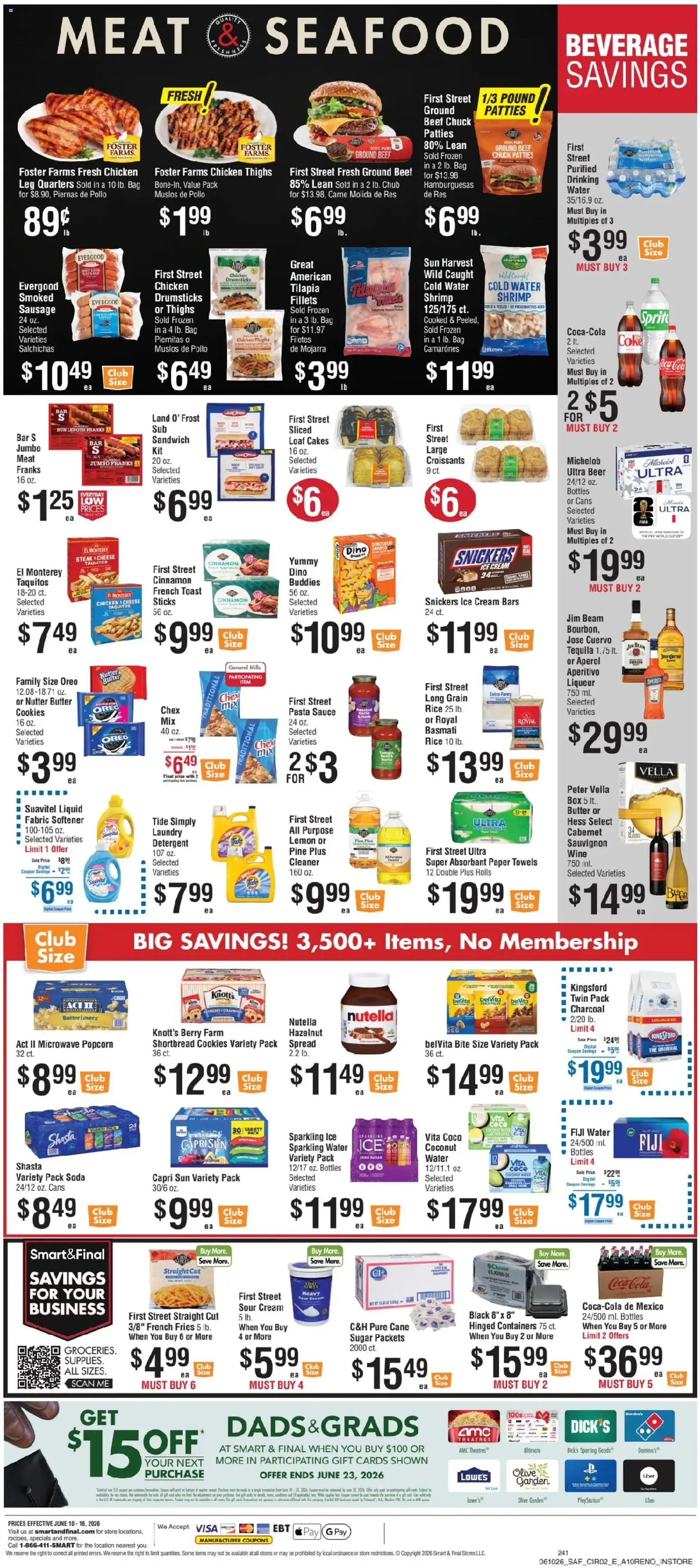 Smart & Final Weekly Ad - valid flyer from 06/10/2026, page 3 of 3