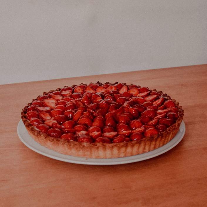 Crostata di fragole semplice, anche per principianti!
